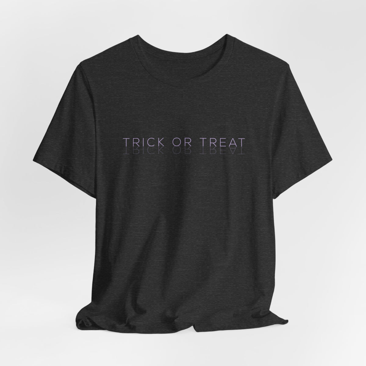 Trick or Treat Halloween Shirt - Spooky Back Print Graphic Tee