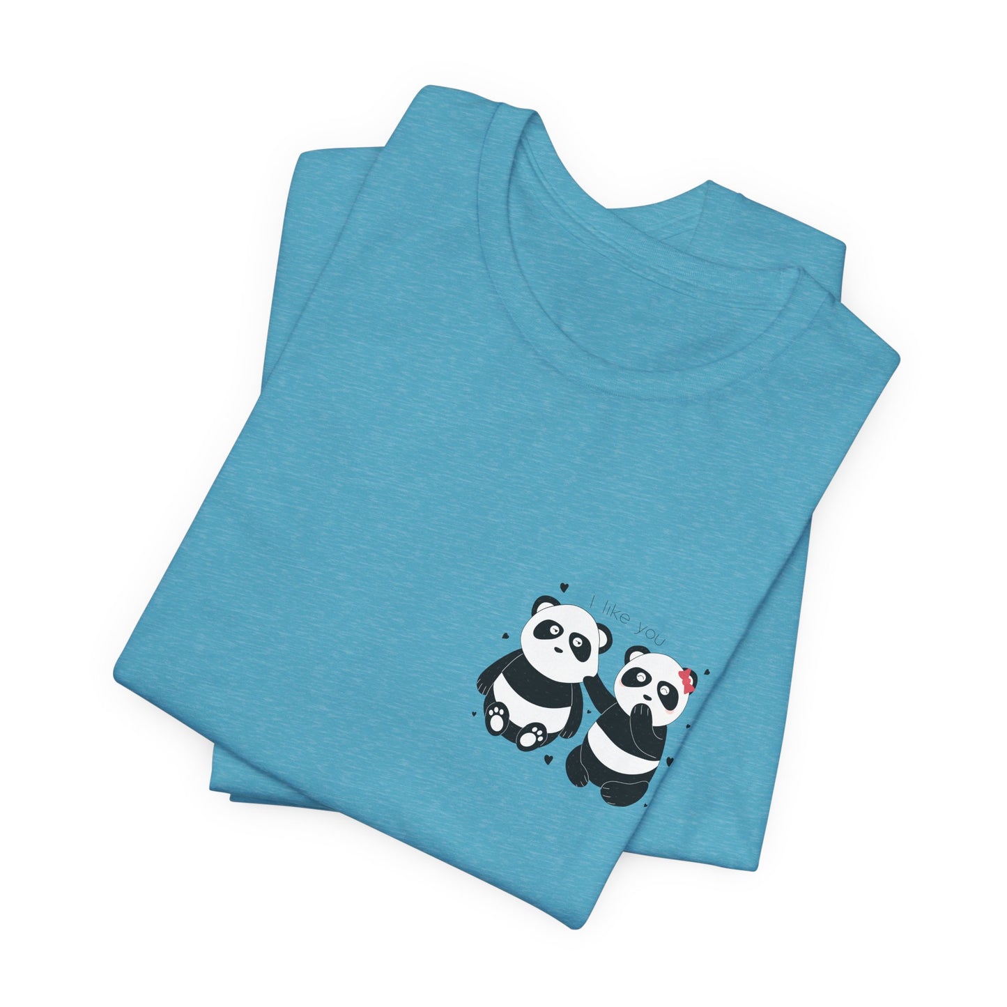 Cute Panda Couple – Kawaii Love T-Shirt