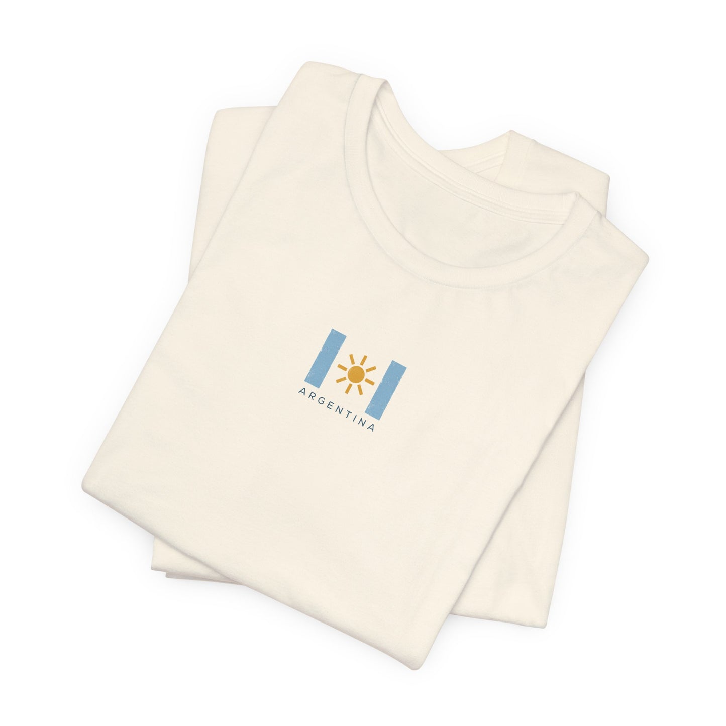 Argentina Minimalist T-Shirt, Argentina Flag Shirt, Aesthetic Travel Tee, Argentina Pride Shirt, Unisex Graphic Tee