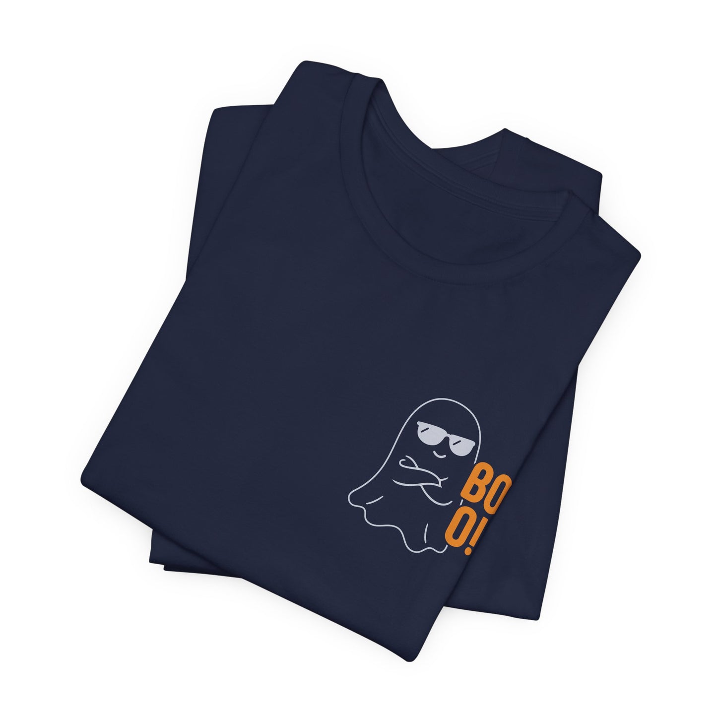 BOO! Halloween Shirt - Bold Minimalist Spooky Graphic Tee