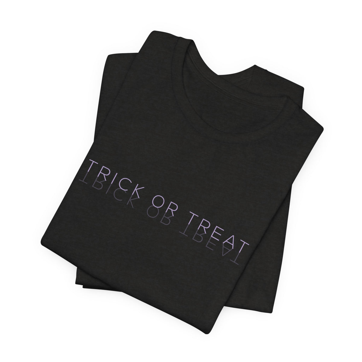 Trick or Treat Halloween Shirt - Spooky Back Print Graphic Tee