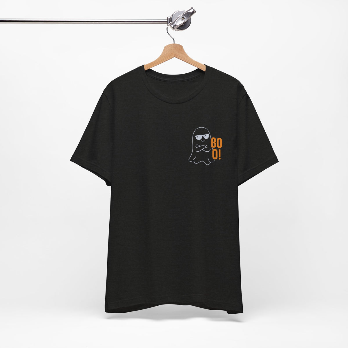 BOO! Halloween Shirt - Bold Minimalist Spooky Graphic Tee