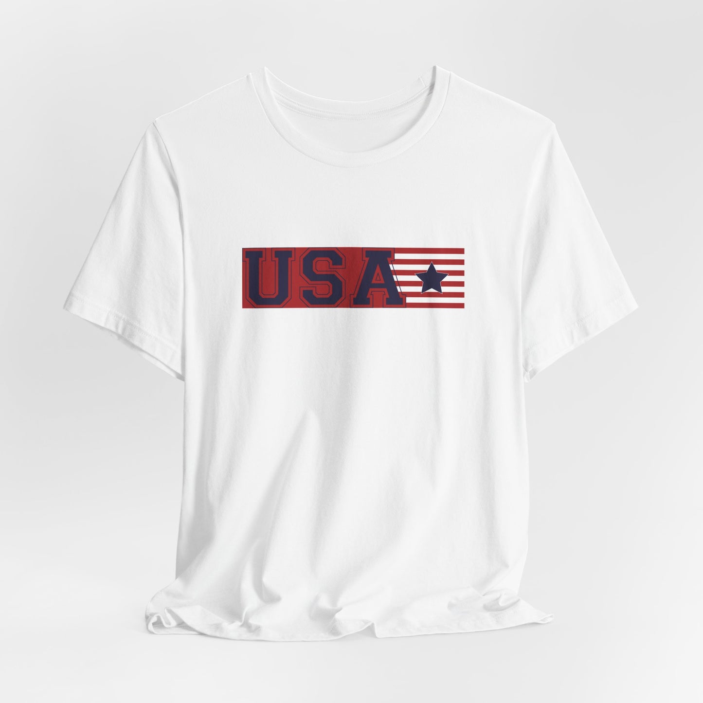 USA Soccer Shirt Patriotic, American Flag Soccer Tee, USA Sports Shirt, 4th of July Shirt, USA Fan Shirt