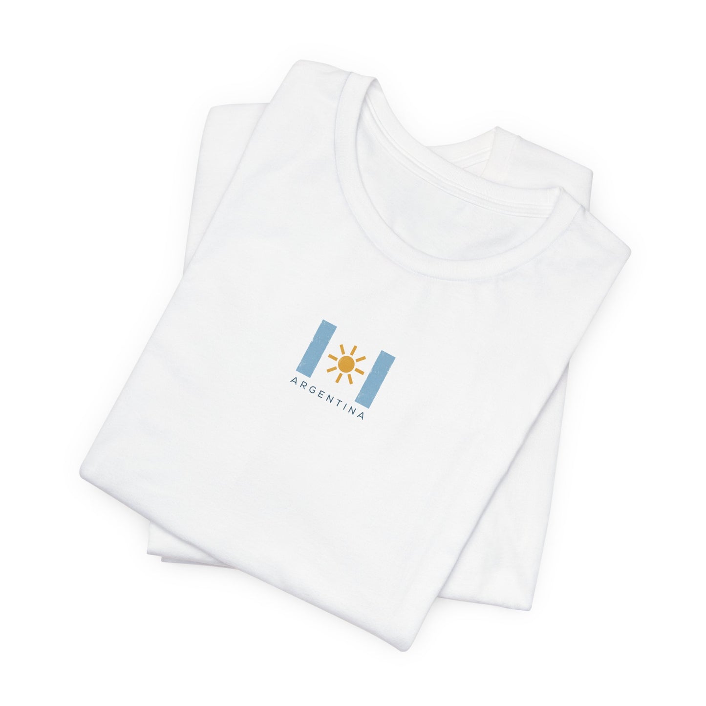 Argentina Minimalist T-Shirt, Argentina Flag Shirt, Aesthetic Travel Tee, Argentina Pride Shirt, Unisex Graphic Tee