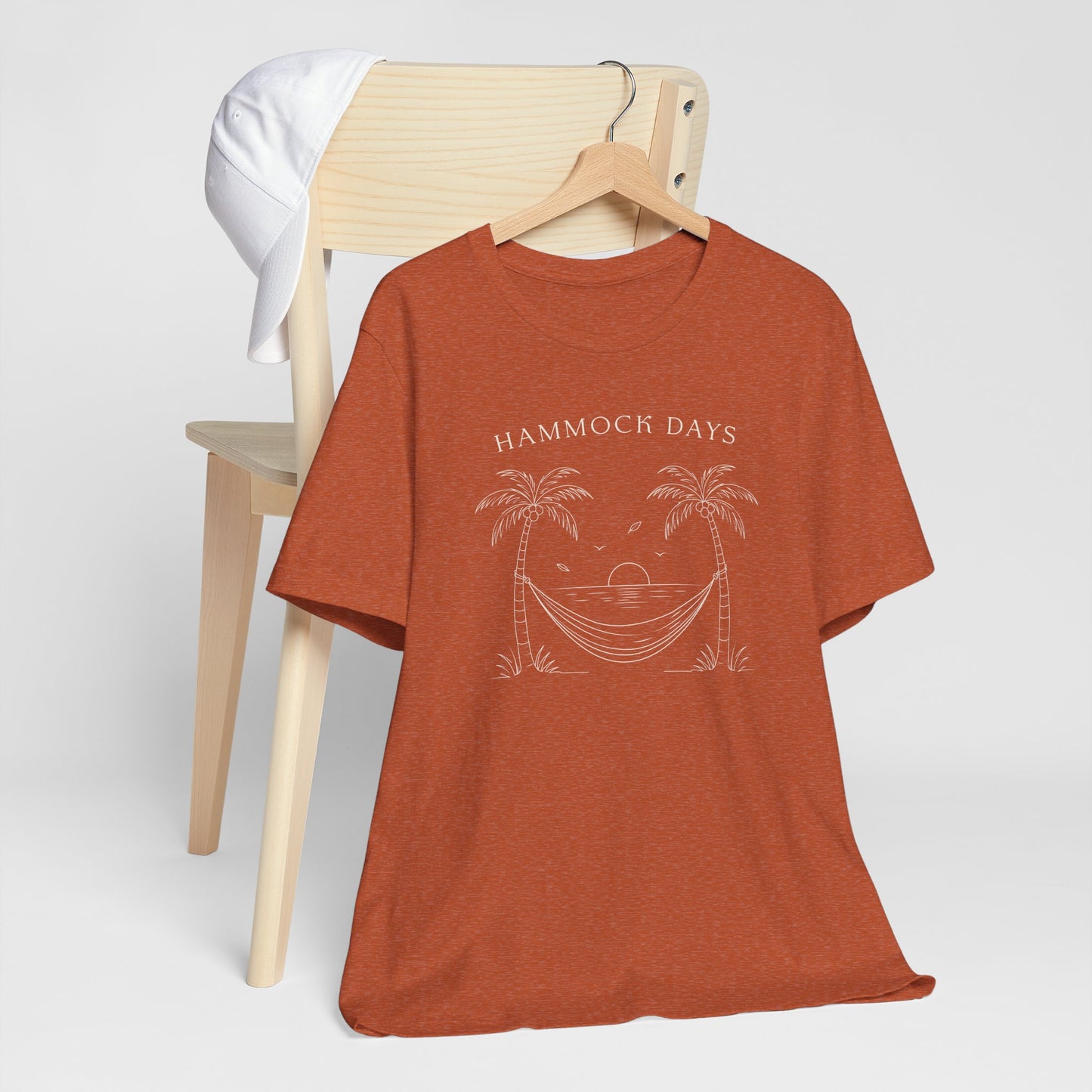 Hammock Days Shirt - Tropical Beach Vacation Graphic Tee