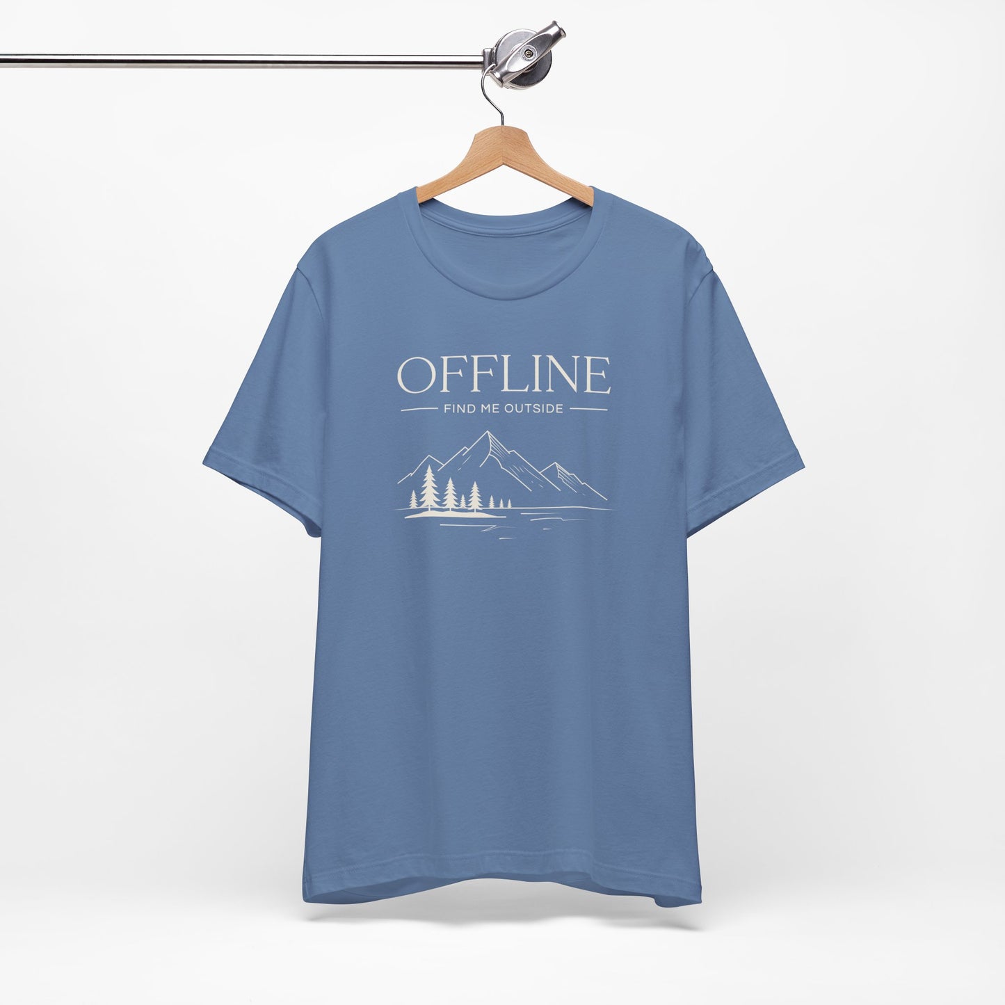 Offline Find Me Outside Shirt - Vintage Outdoor Graphic Tee