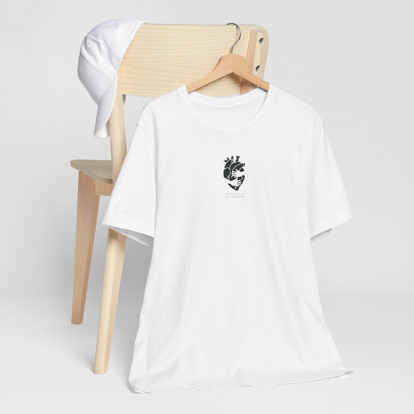 Self Love Is My Valentine Shirt - Anatomical Heart Aesthetic Tee