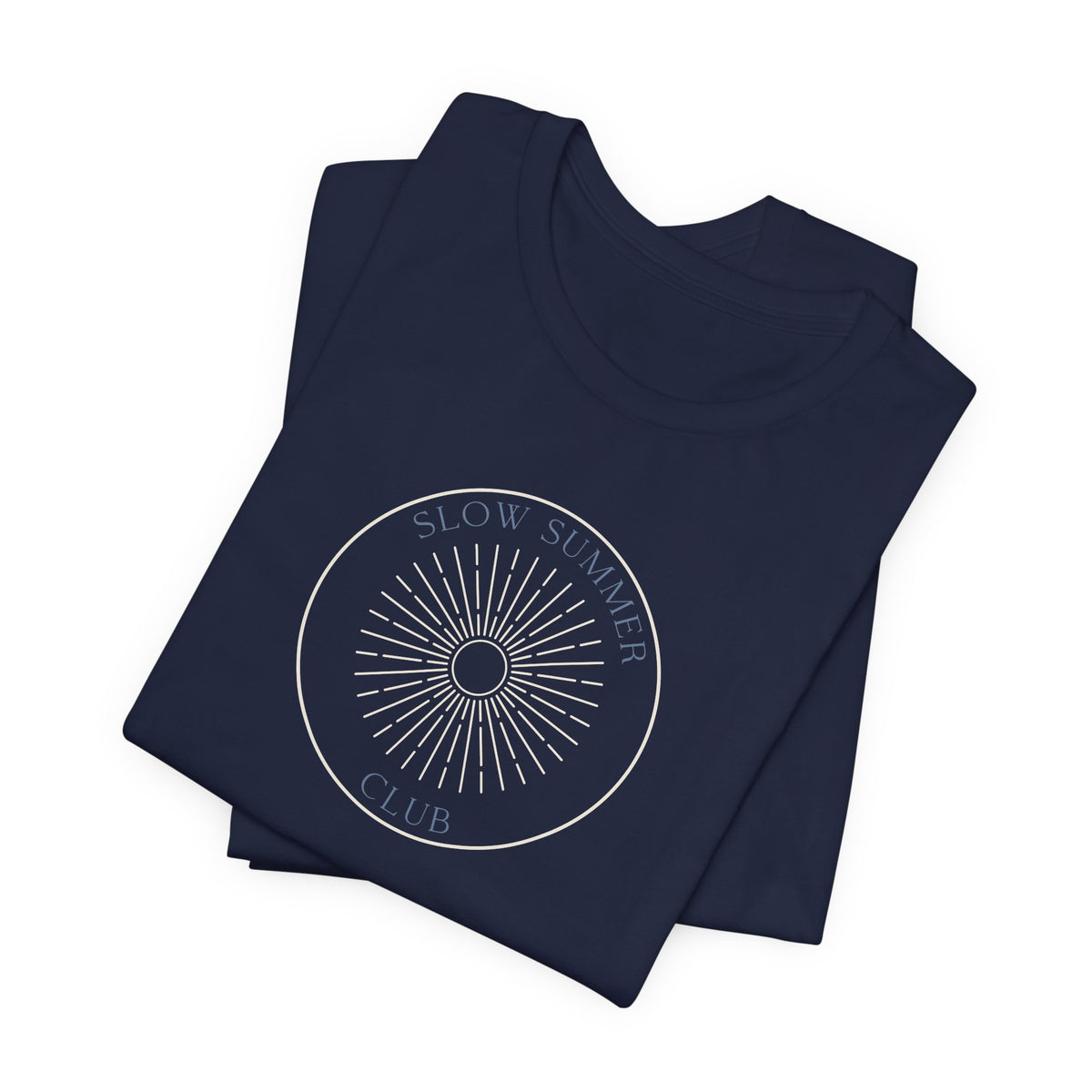 Slow Summer Club Shirt - Coastal Lifestyle Graphic Tee