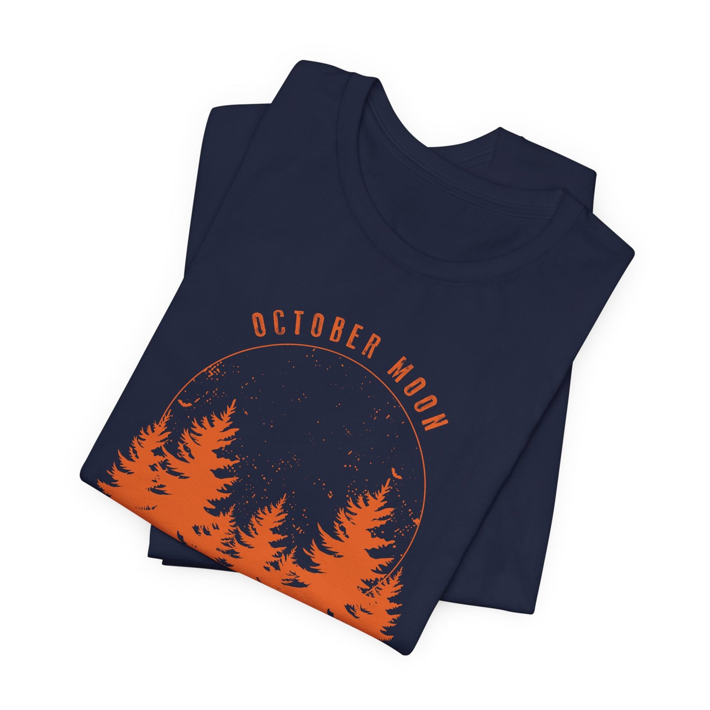 October Moon Shirt - Spooky Forest Halloween Graphic Tee