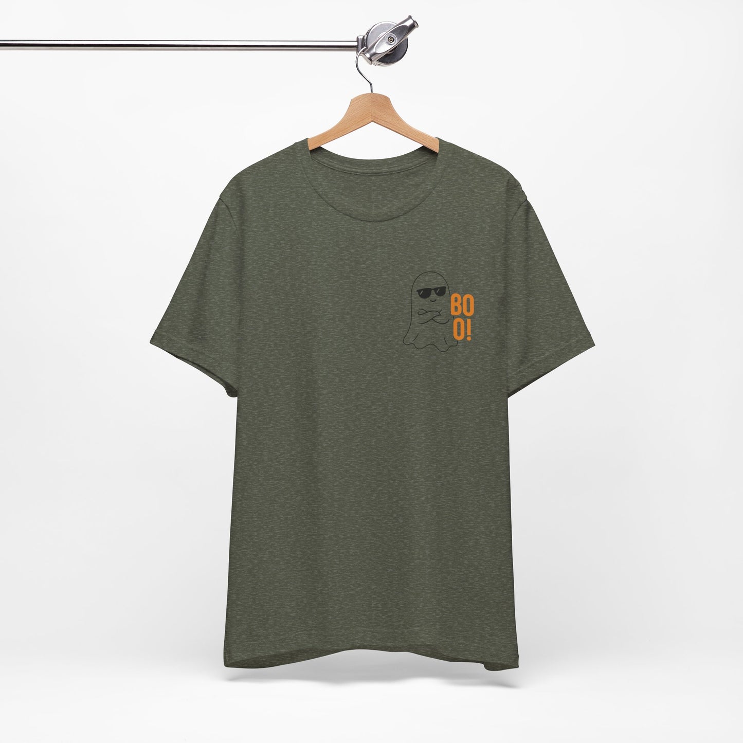 BOO! Halloween Shirt - Bold Minimalist Spooky Graphic Tee