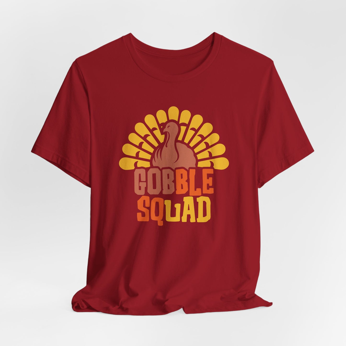 Gobble Squad T-Shirt – Funny Thanksgiving Turkey Tee for Family and Friends | Matching Thanksgiving Outfit