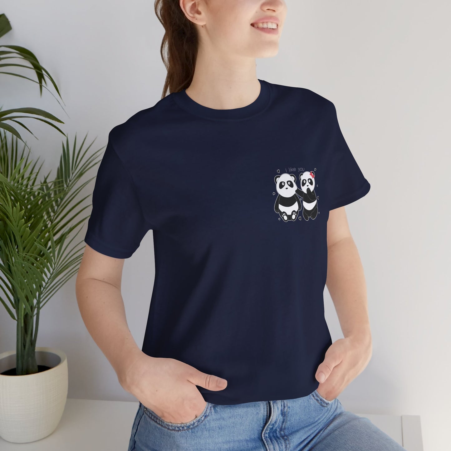 Cute Panda Couple – Kawaii Love T-Shirt