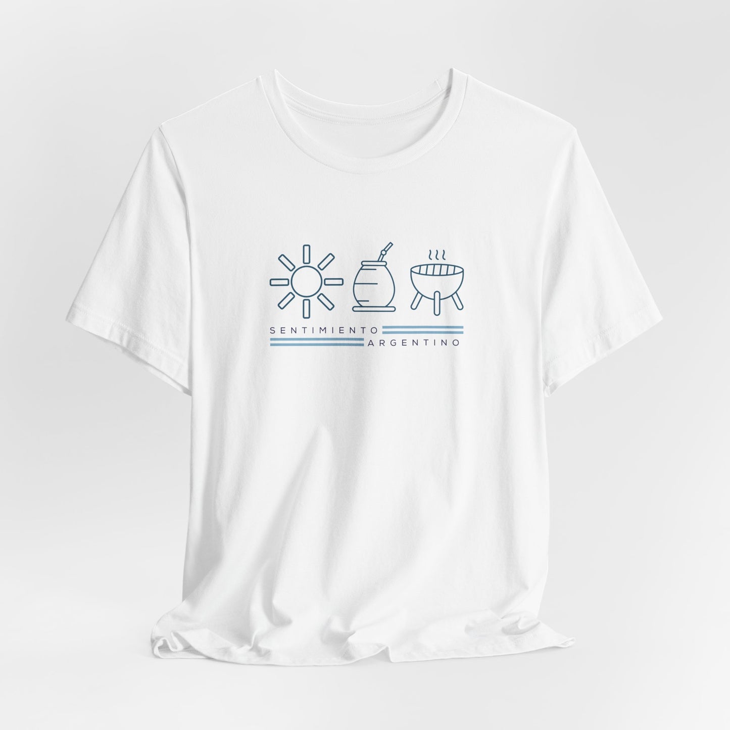 Sentimiento Argentino Shirt, Argentina Culture Tee, Mate Asado Shirt, Argentina Pride T-Shirt, Latino Heritage Shirt