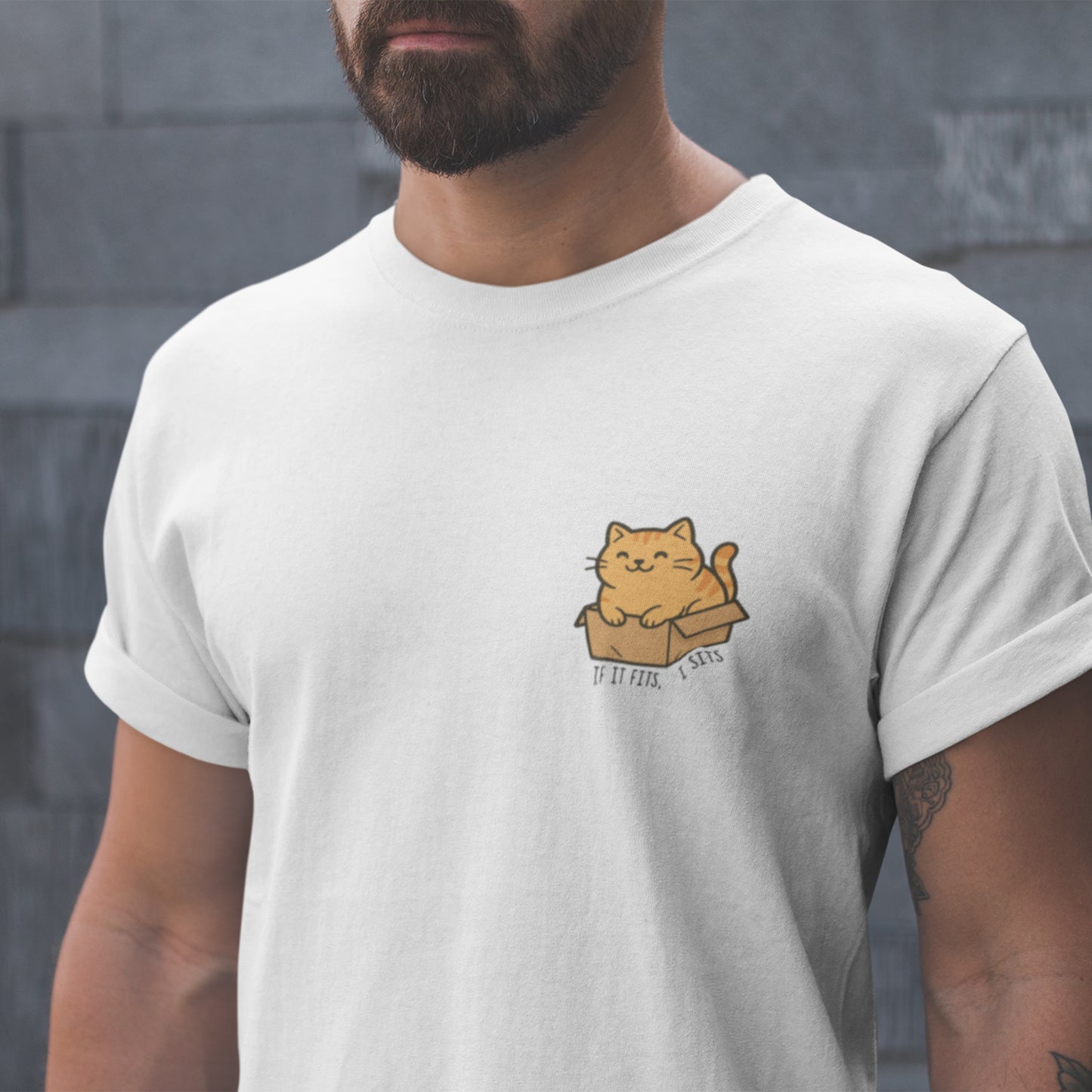 Cat in Box T-Shirt – Cute & Playful Gift for Cat Lovers