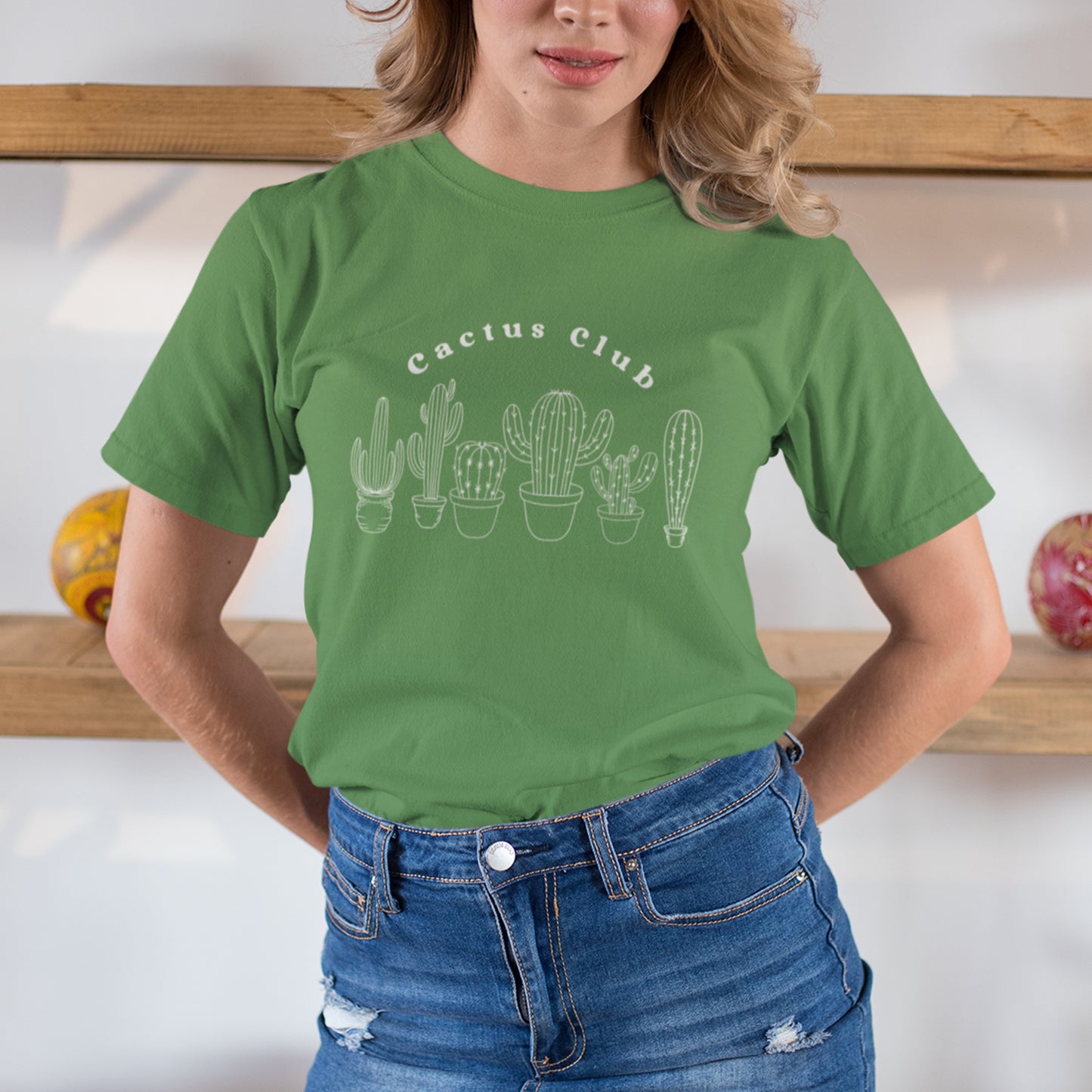 Cactus Club Graphic Tee – Minimal Desert Vibes