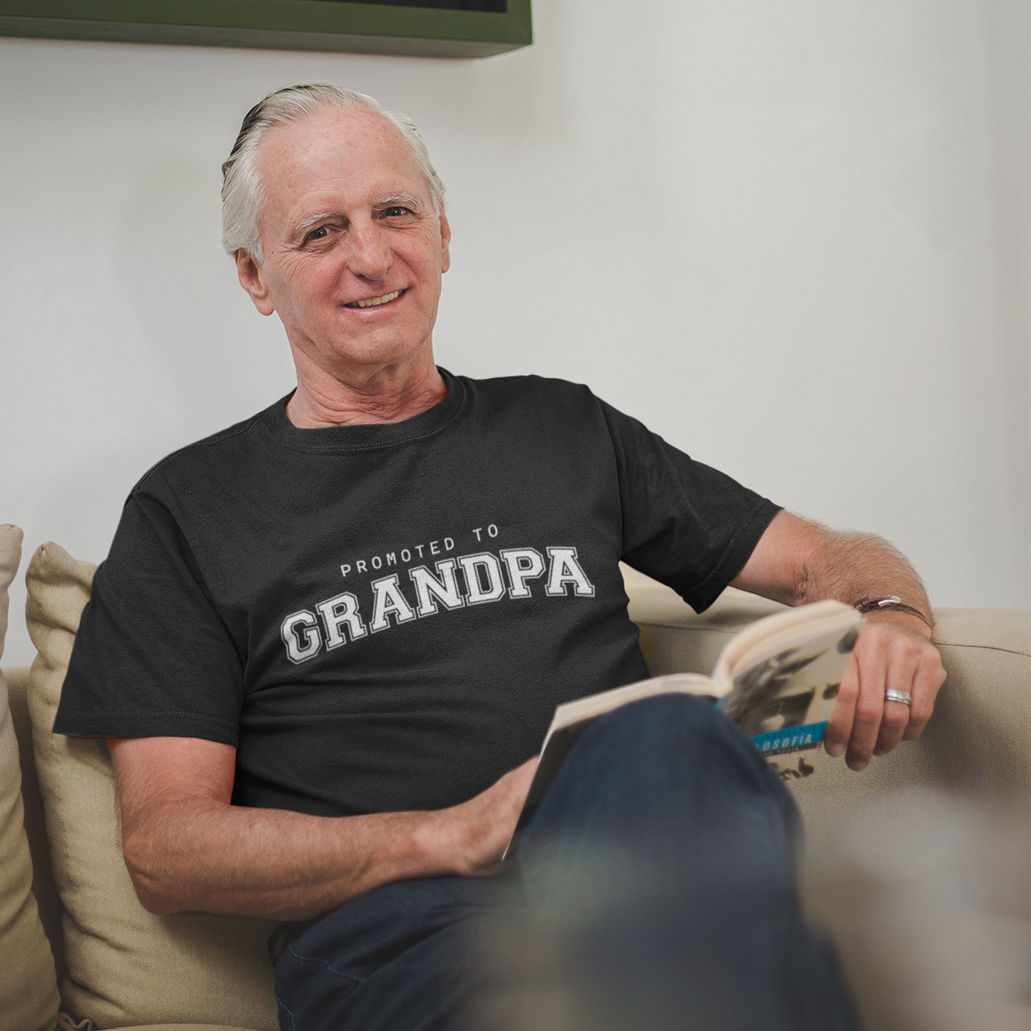 Grandpa Graphic T-Shirt – Cool & Proud Grandfather Gift