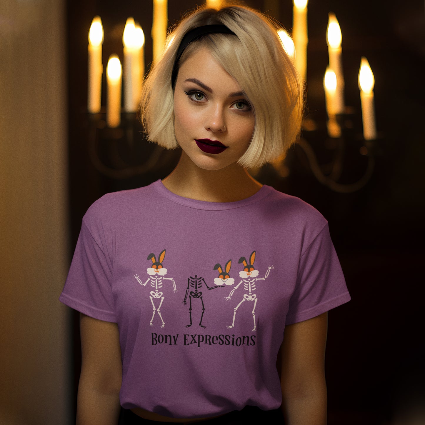 Halloween Bunny T-Shirt – Cute & Creepy Vibes