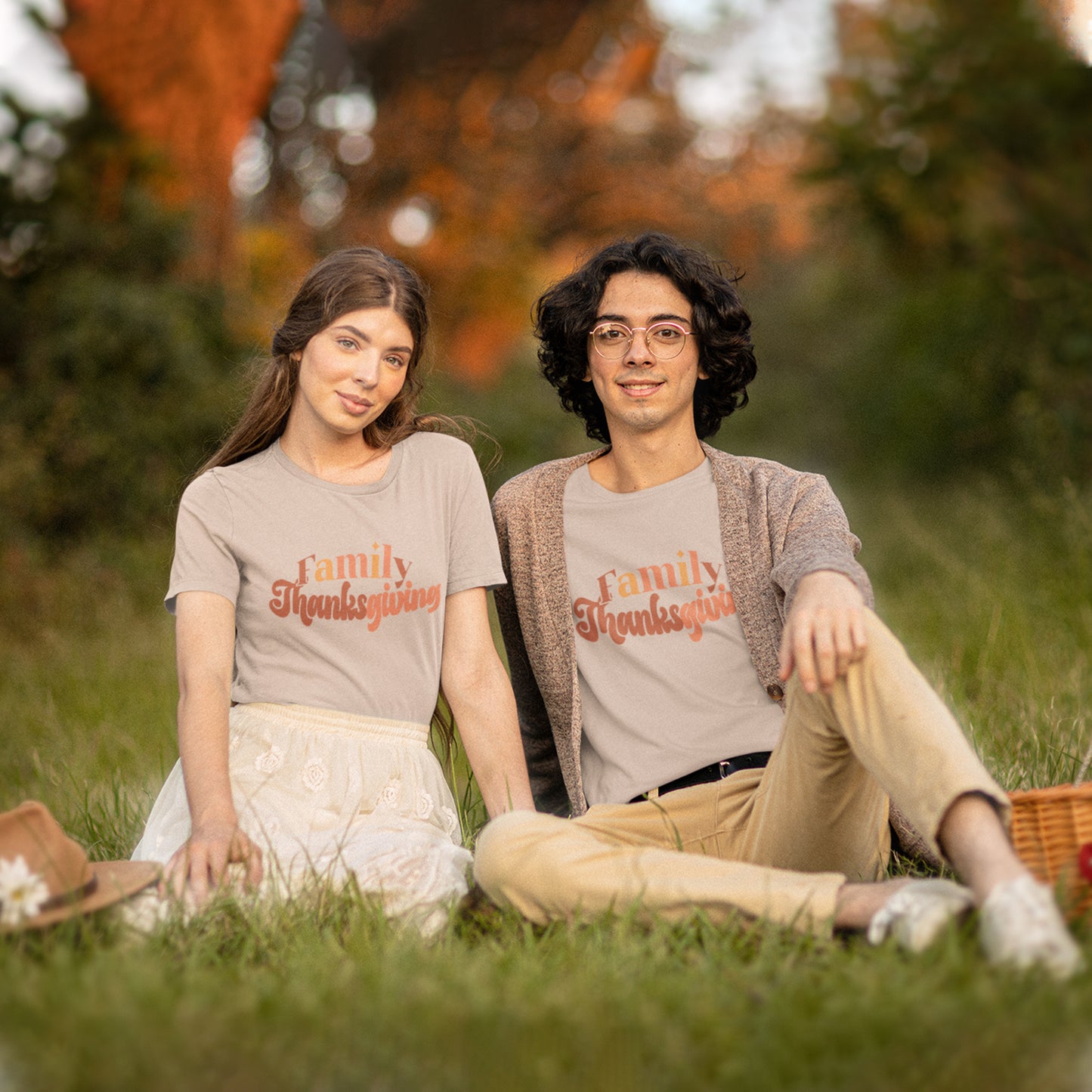 Family Thanksgiving Shirt – Retro Fall Matching Tee | Cozy Autumn Family Gathering Shirt
