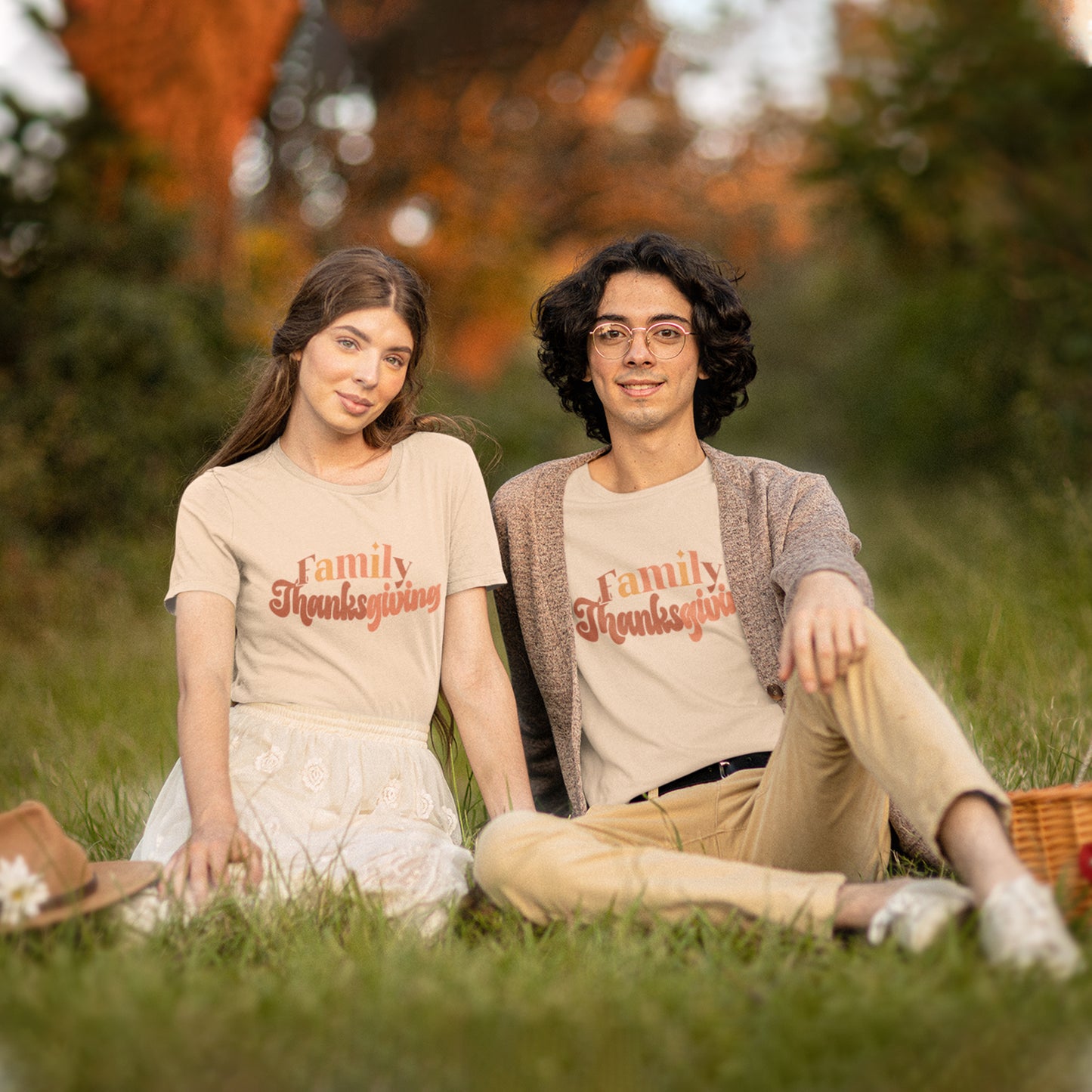 Family Thanksgiving Shirt – Retro Fall Matching Tee | Cozy Autumn Family Gathering Shirt