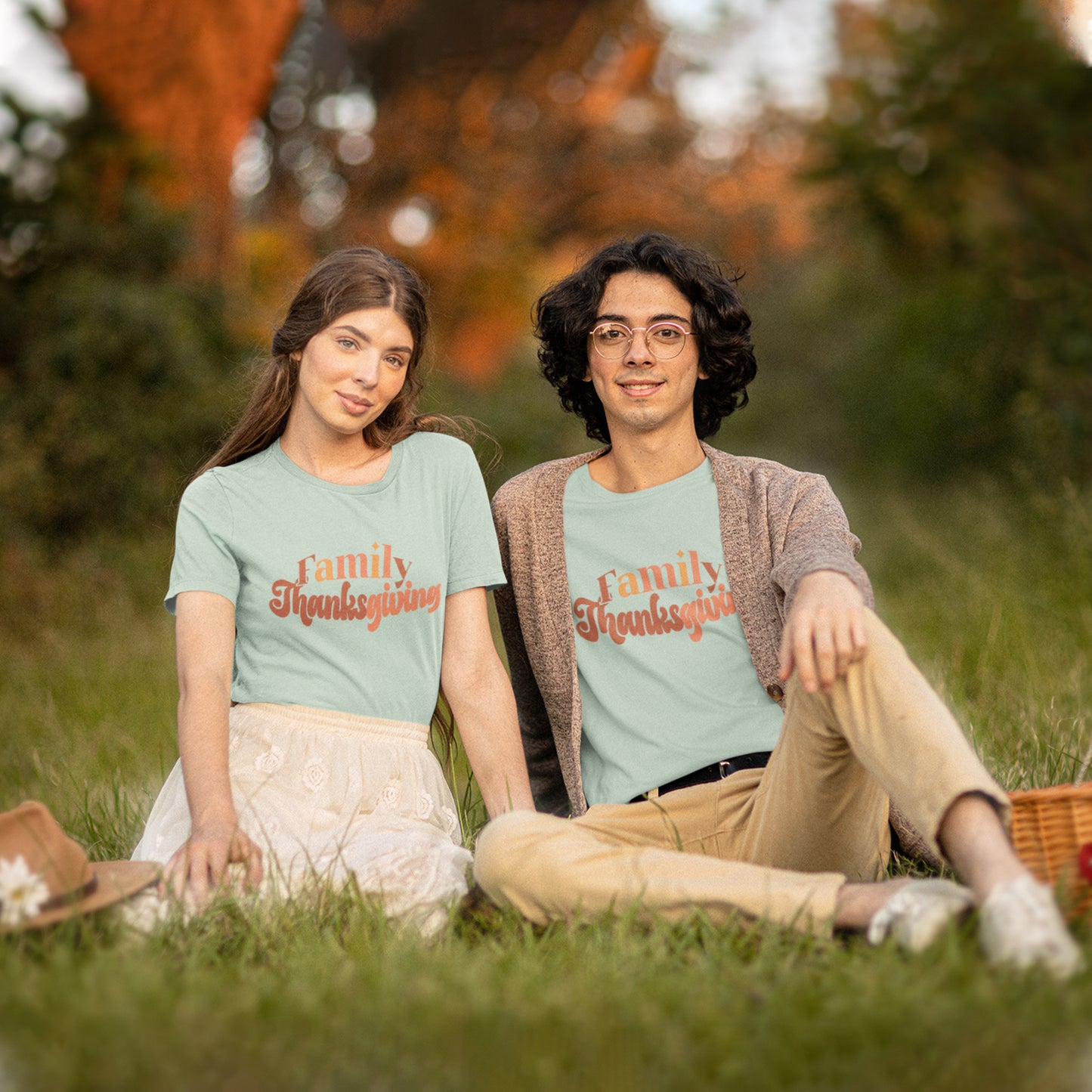 Family Thanksgiving Shirt – Retro Fall Matching Tee | Cozy Autumn Family Gathering Shirt