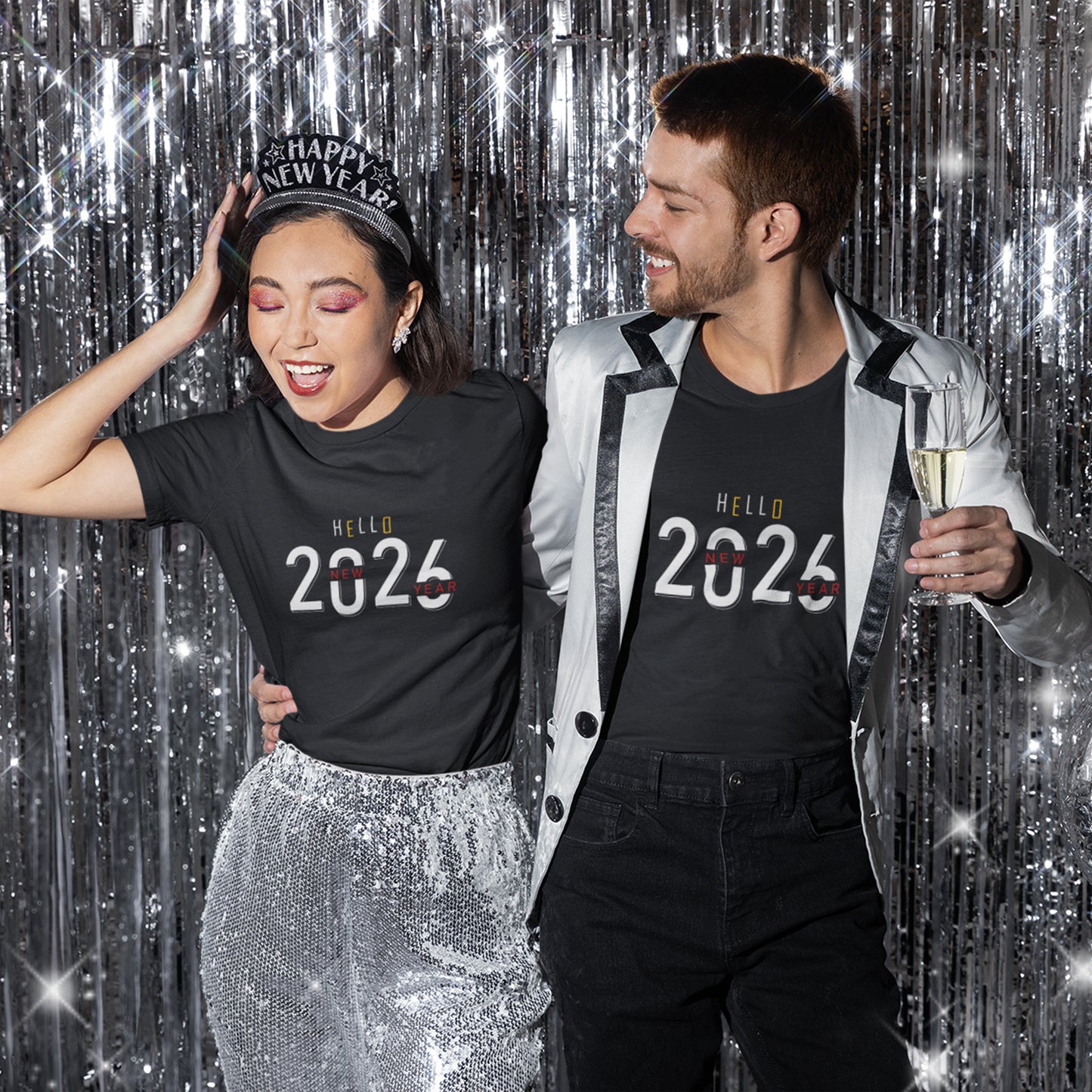 Hello 2026 T-Shirt – Modern New Year Celebration Shirt for New Year’s Eve