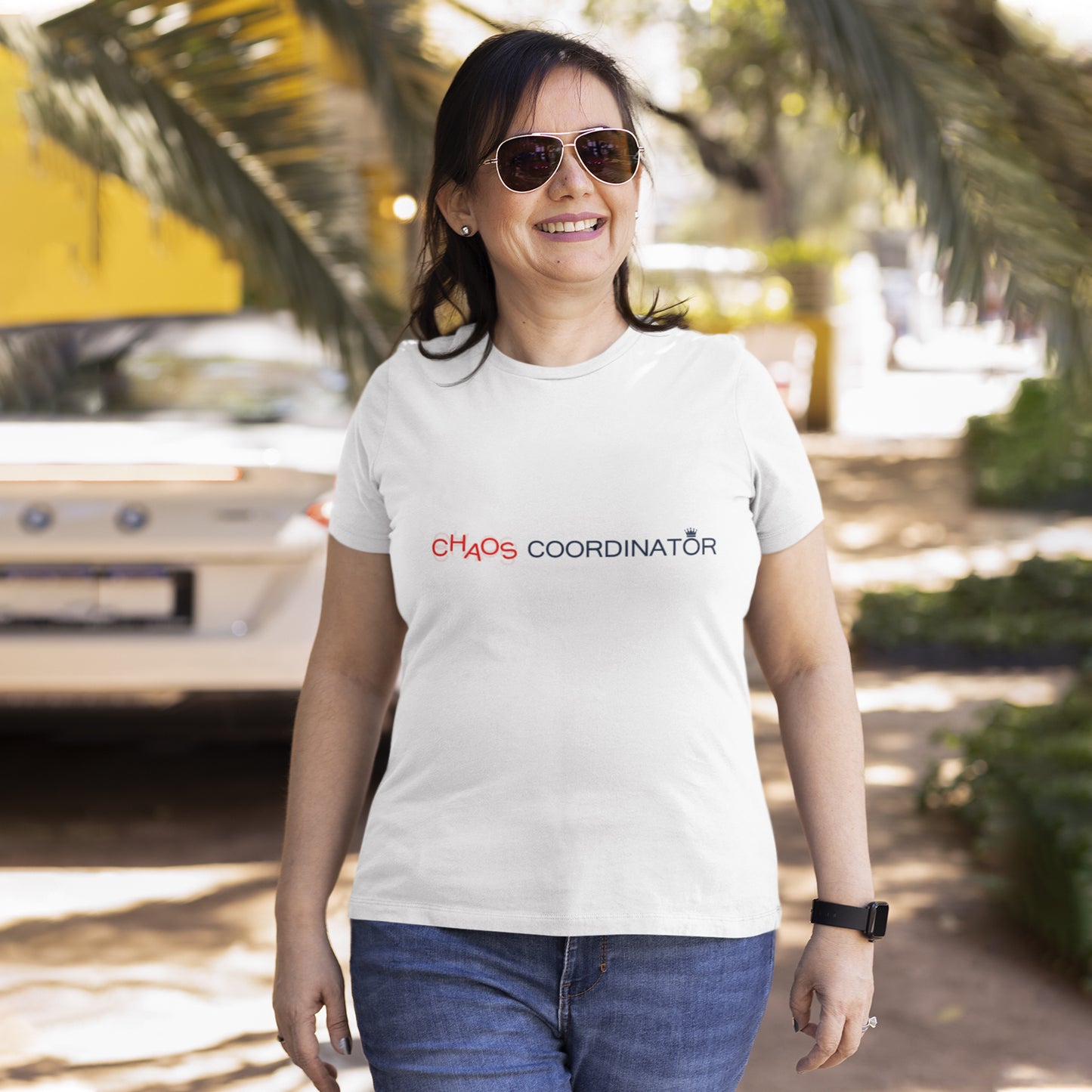 Funny Chaos Coordinator T-Shirt for Mom - Mother’s Day Gift Idea