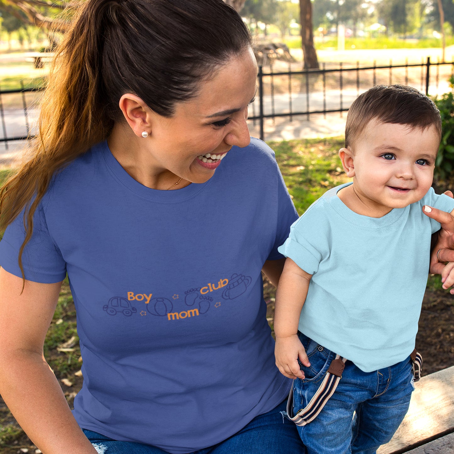 Boy Mom Club Shirt, Cute Boy Mom T-Shirt