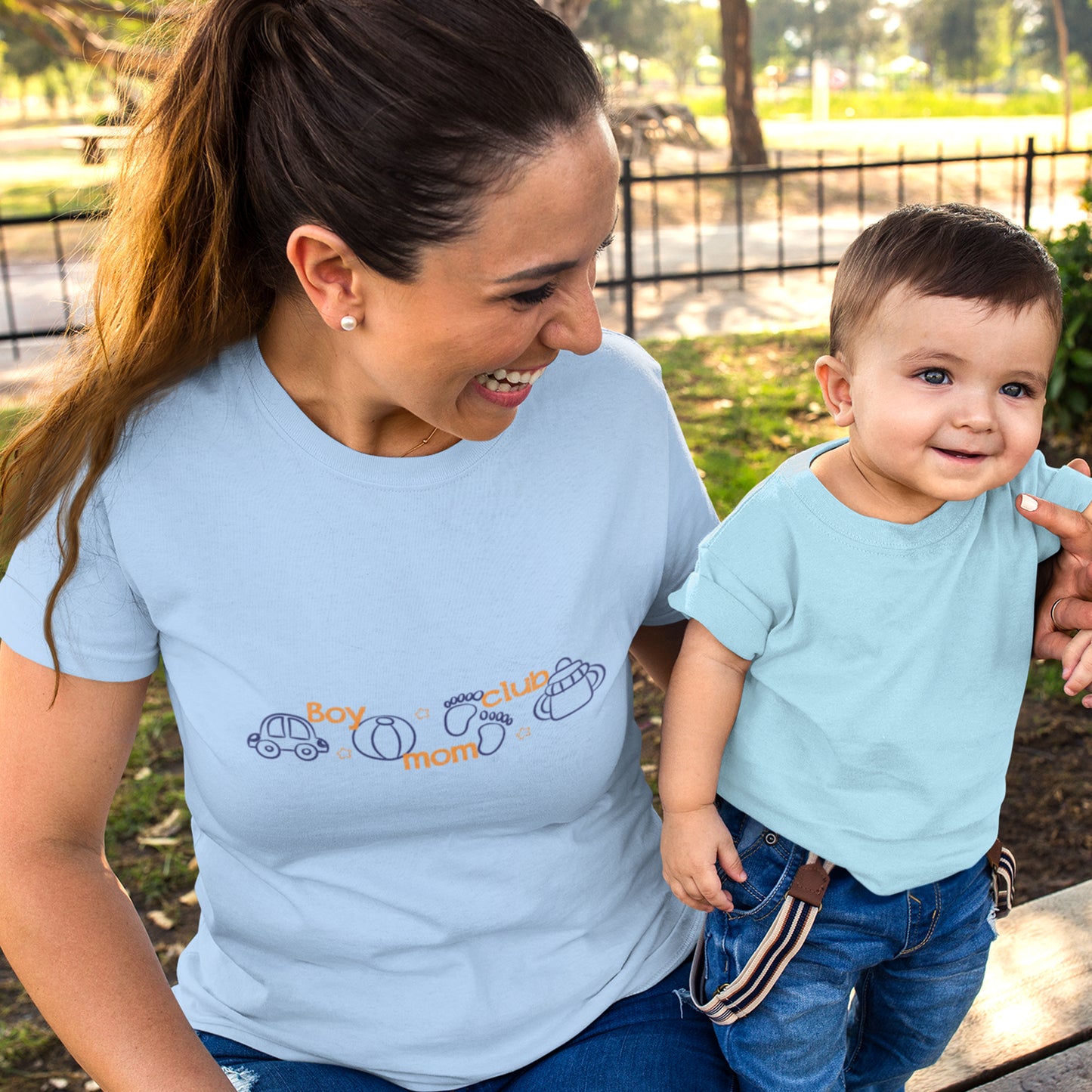 Boy Mom Club Shirt, Cute Boy Mom T-Shirt