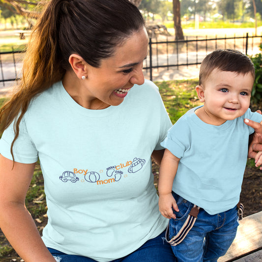 Boy Mom Club Shirt, Cute Boy Mom T-Shirt