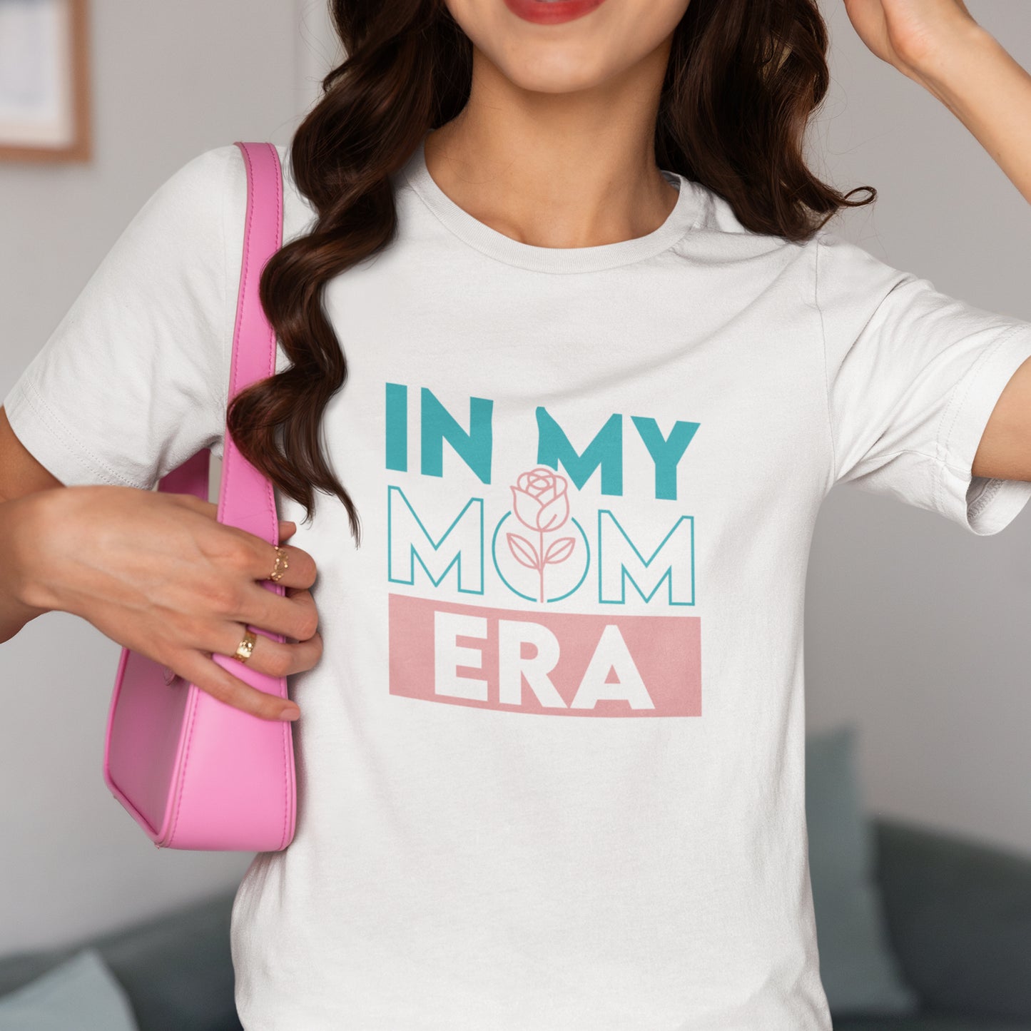 In My Mom Era Shirt, Trendy Mom T-Shirt, Motherhood Tee, Cute Mom Gift, Mother's Day Shirt
