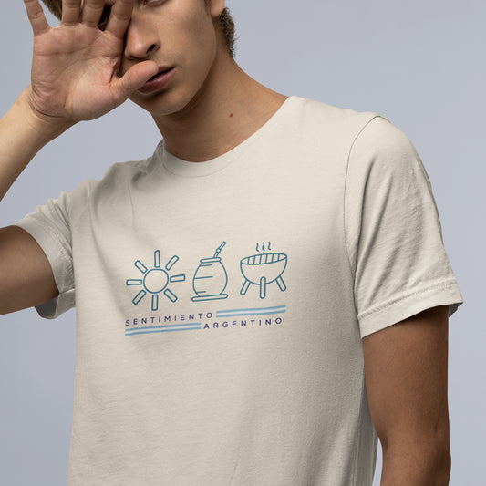 Sentimiento Argentino Shirt, Argentina Culture Tee, Mate Asado Shirt, Argentina Pride T-Shirt, Latino Heritage Shirt