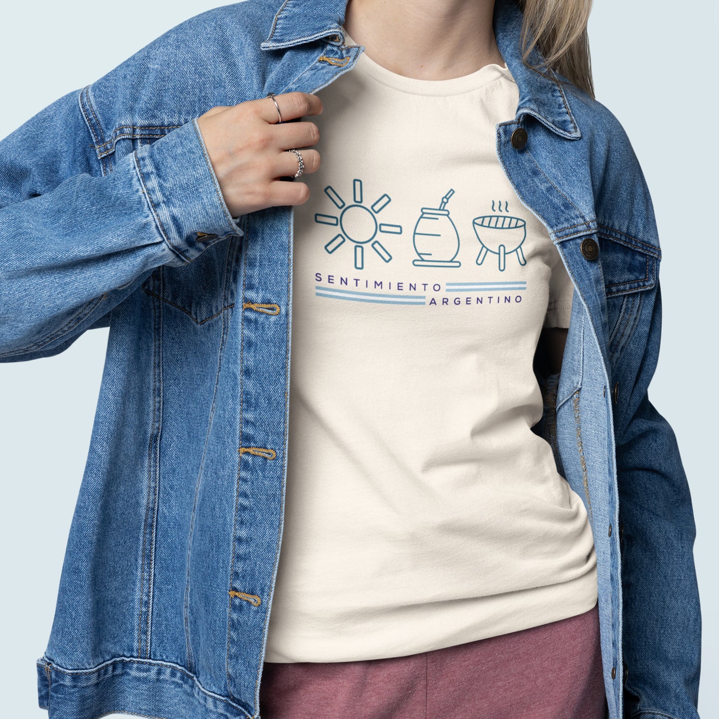 Sentimiento Argentino Shirt, Argentina Culture Tee, Mate Asado Shirt, Argentina Pride T-Shirt, Latino Heritage Shirt