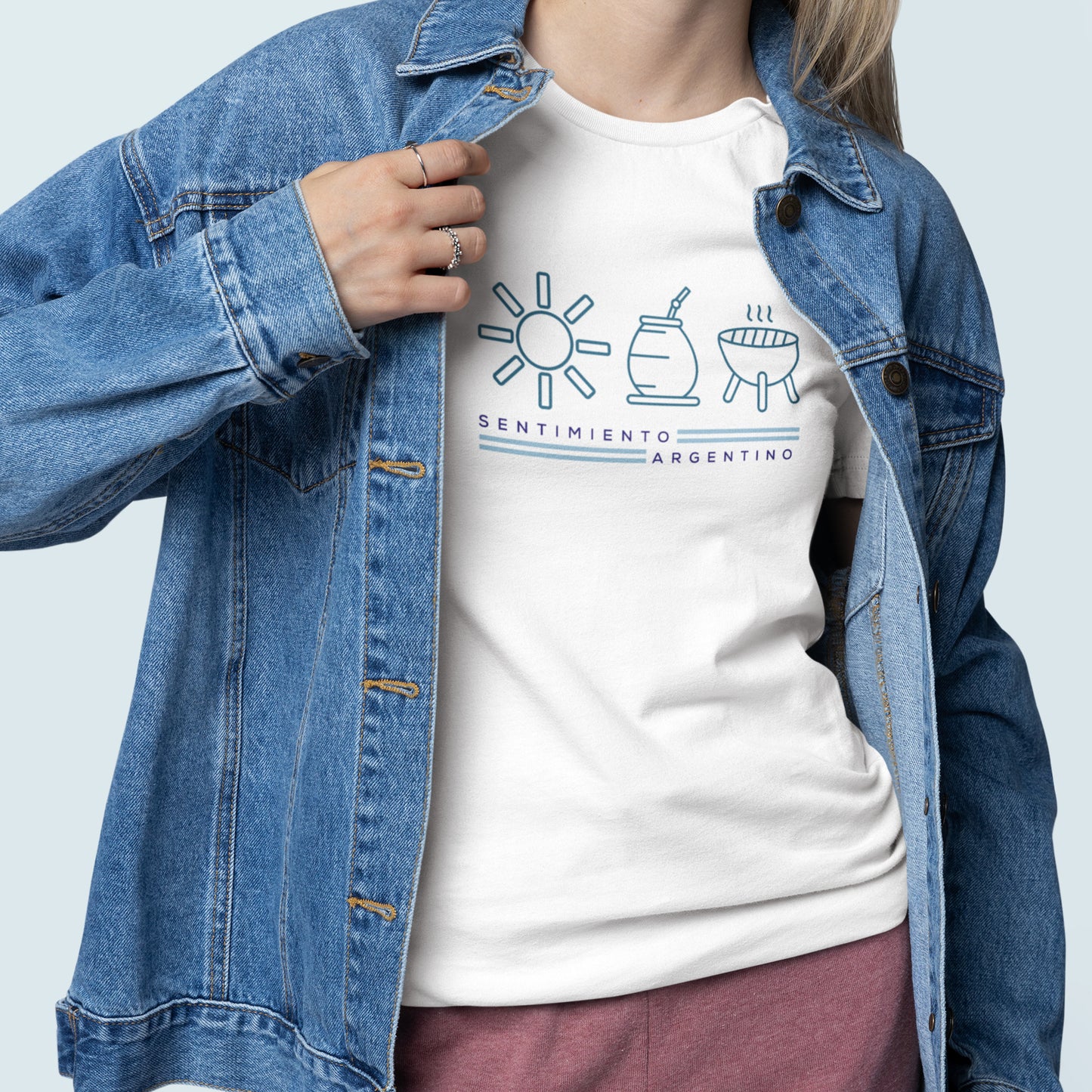 Sentimiento Argentino Shirt, Argentina Culture Tee, Mate Asado Shirt, Argentina Pride T-Shirt, Latino Heritage Shirt