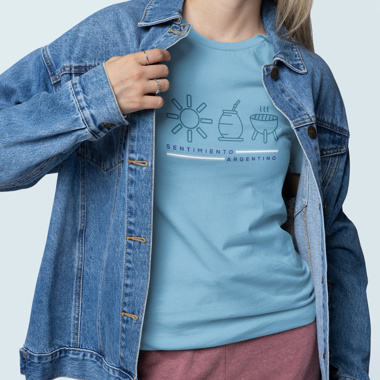 Sentimiento Argentino Shirt, Argentina Culture Tee, Mate Asado Shirt, Argentina Pride T-Shirt, Latino Heritage Shirt