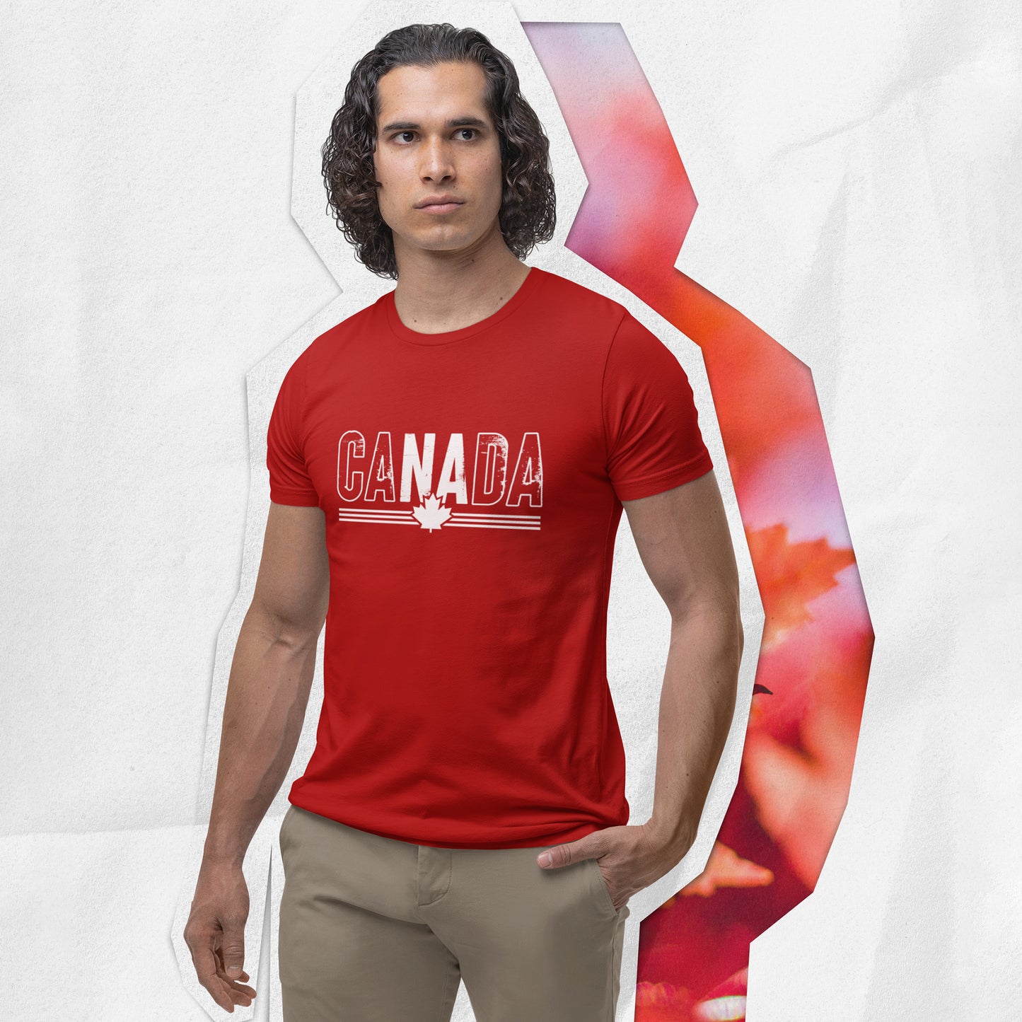 Vintage Canada Maple Leaf Graphic Tee | Canadian Pride Apparel
