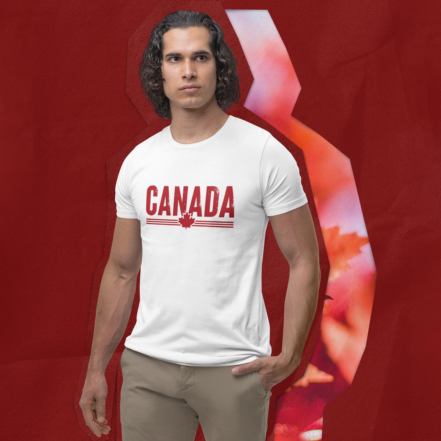 Vintage Canada Maple Leaf Graphic Tee | Canadian Pride Apparel