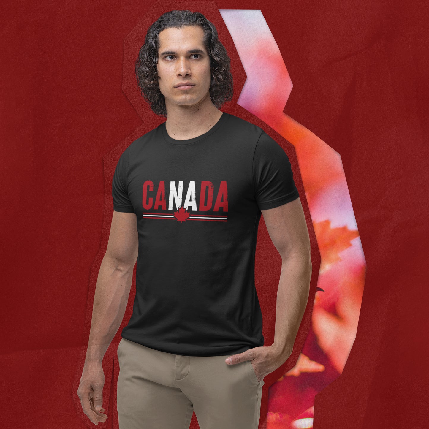 Vintage Canada Maple Leaf Graphic Tee | Canadian Pride Apparel