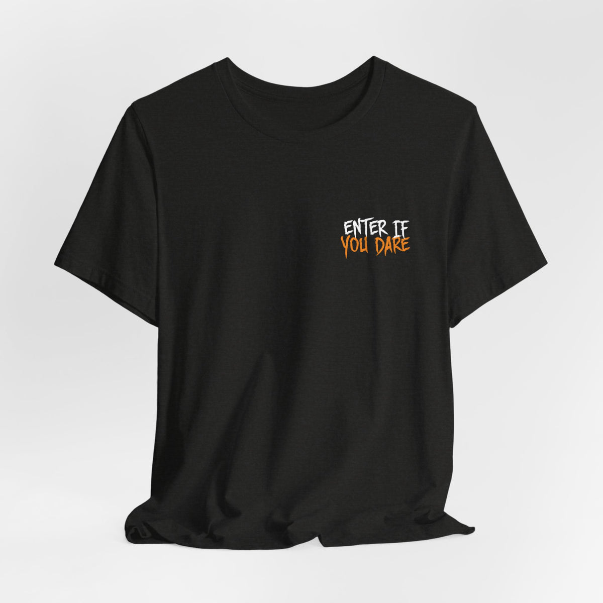 Haunted House Halloween Shirt - Enter If You Dare Graphic Tee