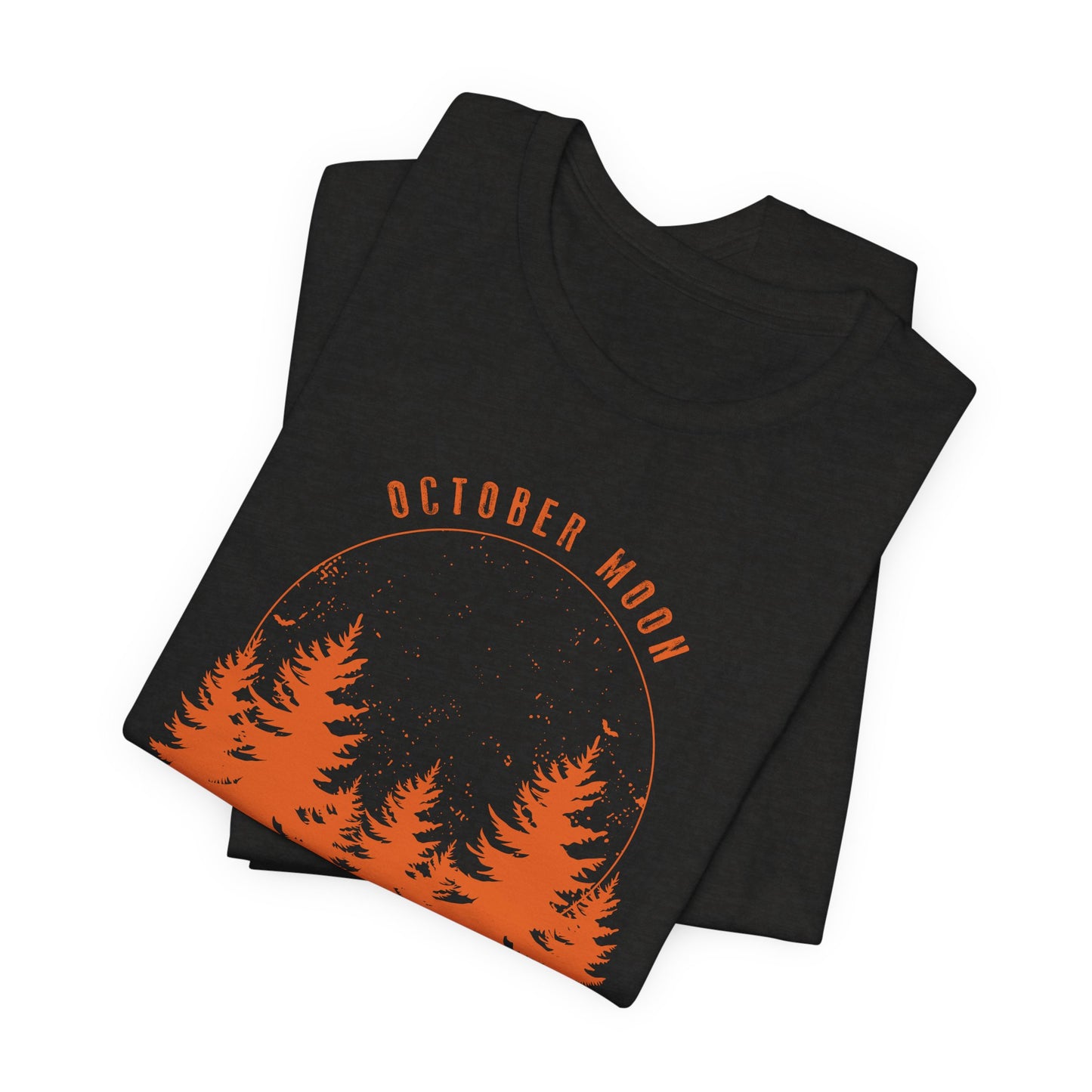 October Moon Shirt - Spooky Forest Halloween Graphic Tee