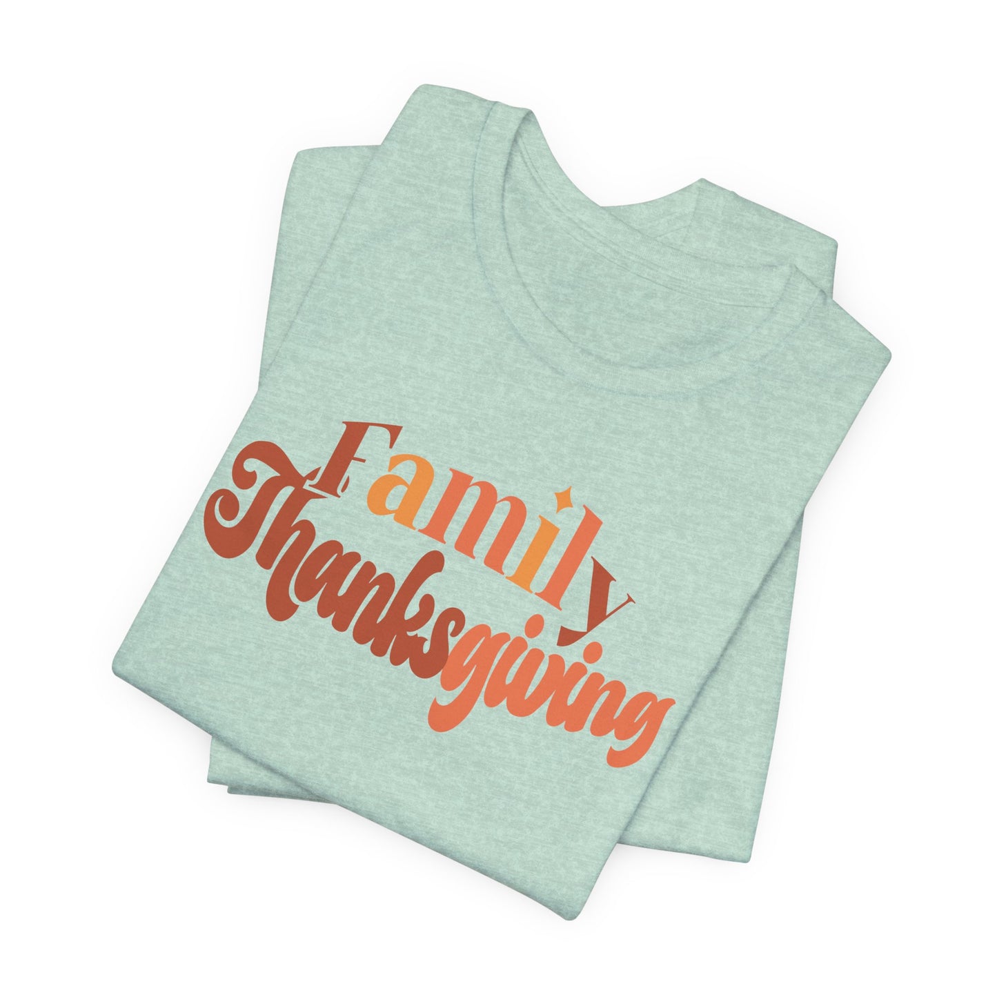 Family Thanksgiving Shirt – Retro Fall Matching Tee | Cozy Autumn Family Gathering Shirt