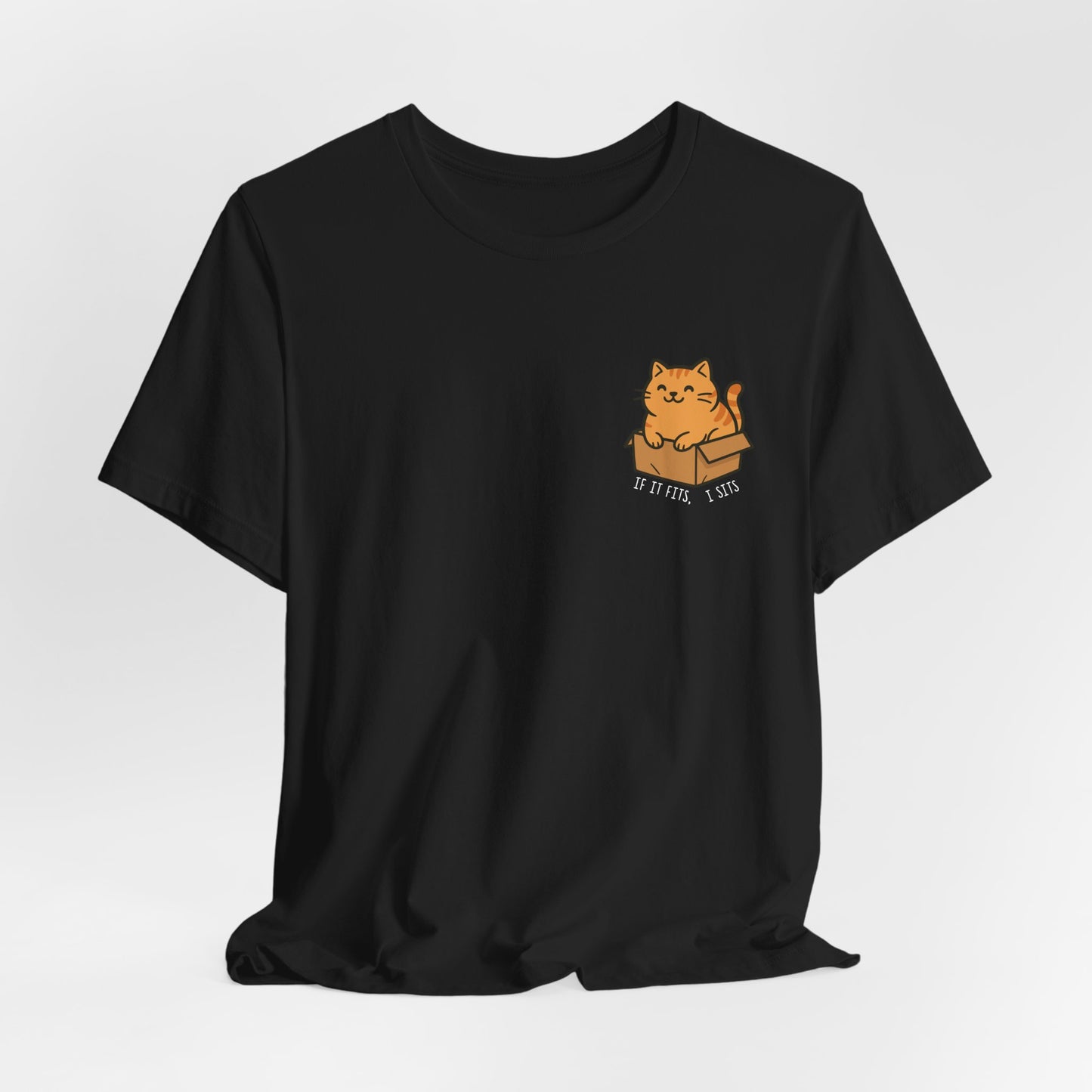 Cat in Box T-Shirt – Cute & Playful Gift for Cat Lovers