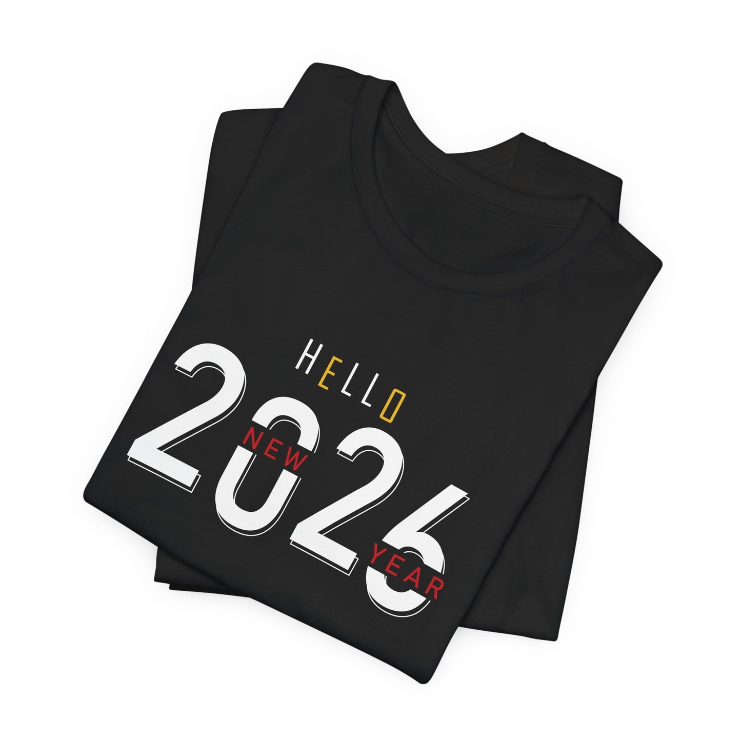 Hello 2026 T-Shirt – Modern New Year Celebration Shirt for New Year’s Eve