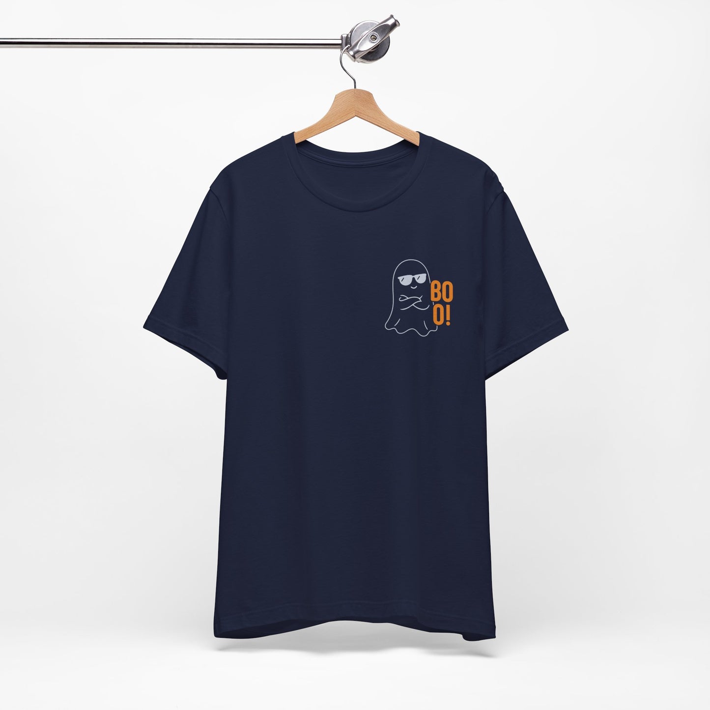 BOO! Halloween Shirt - Bold Minimalist Spooky Graphic Tee