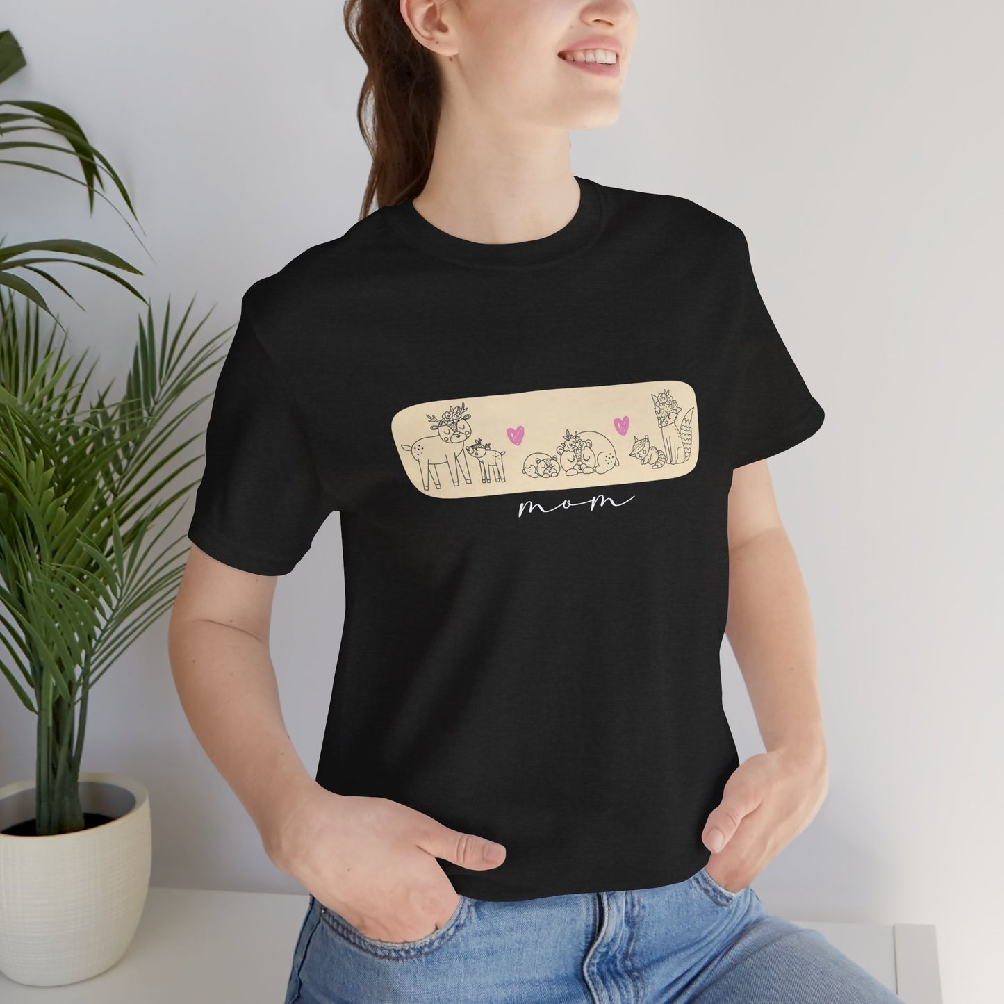 Cute Woodland Animal Mom Shirt - Adorable Mother’s Day Gift