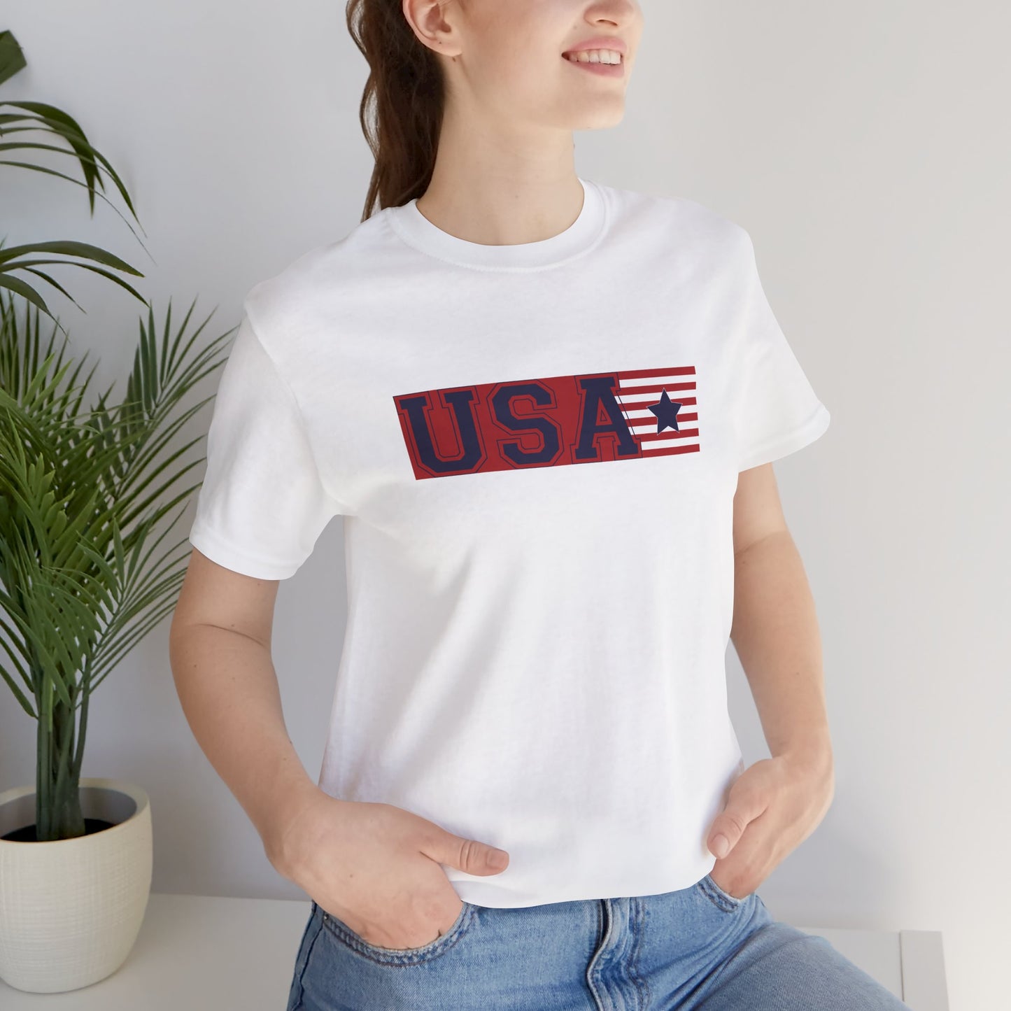 USA Soccer Shirt Patriotic, American Flag Soccer Tee, USA Sports Shirt, 4th of July Shirt, USA Fan Shirt