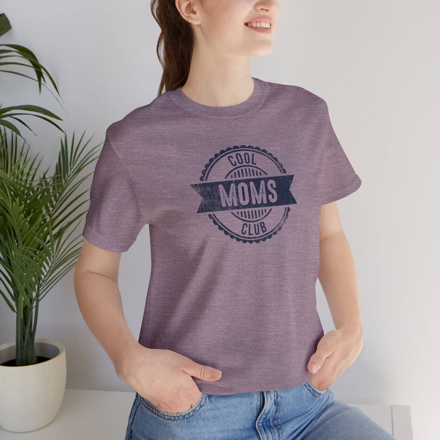 Cool Moms Club Vintage Graphic Tee for Women