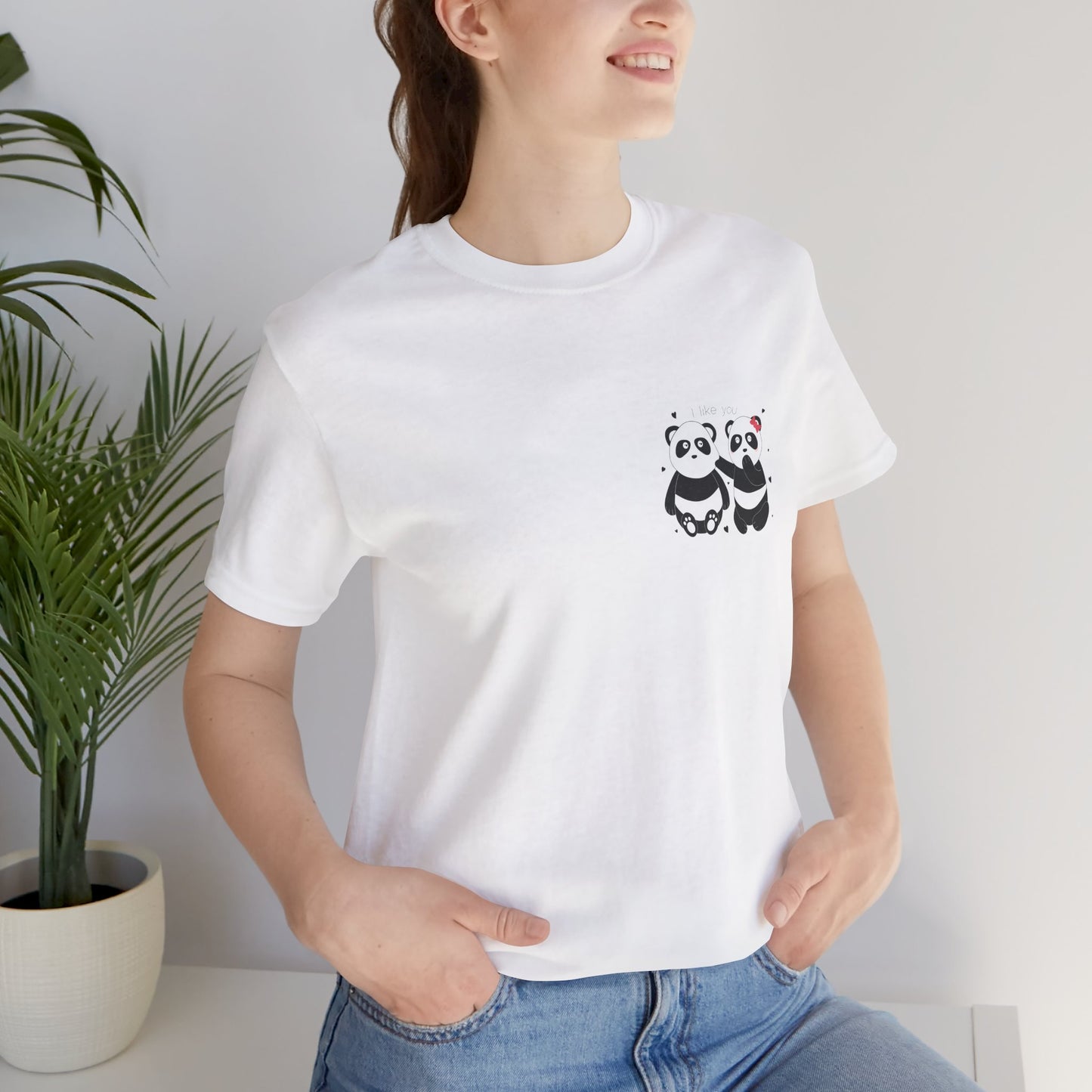 Cute Panda Couple – Kawaii Love T-Shirt