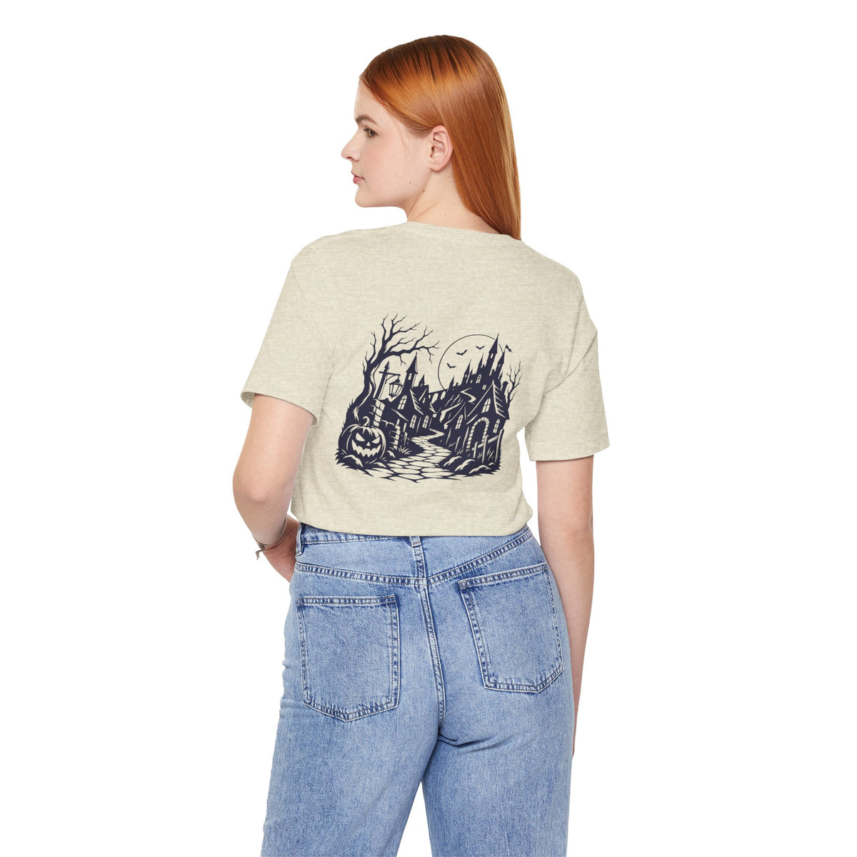 Haunted House Halloween Shirt - Enter If You Dare Graphic Tee