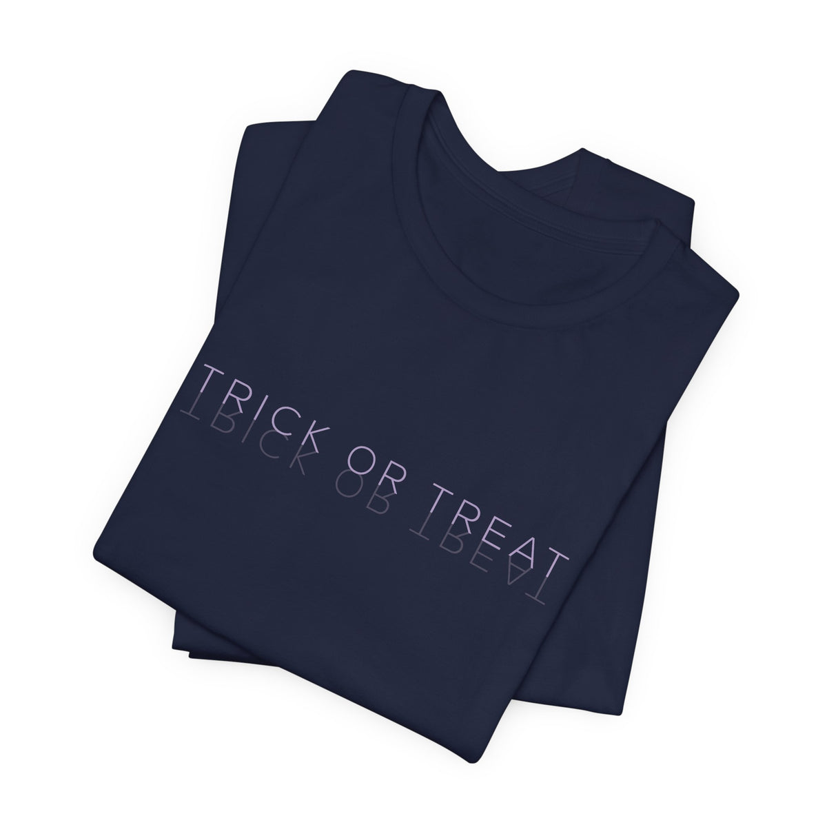 Trick or Treat Halloween Shirt - Spooky Back Print Graphic Tee