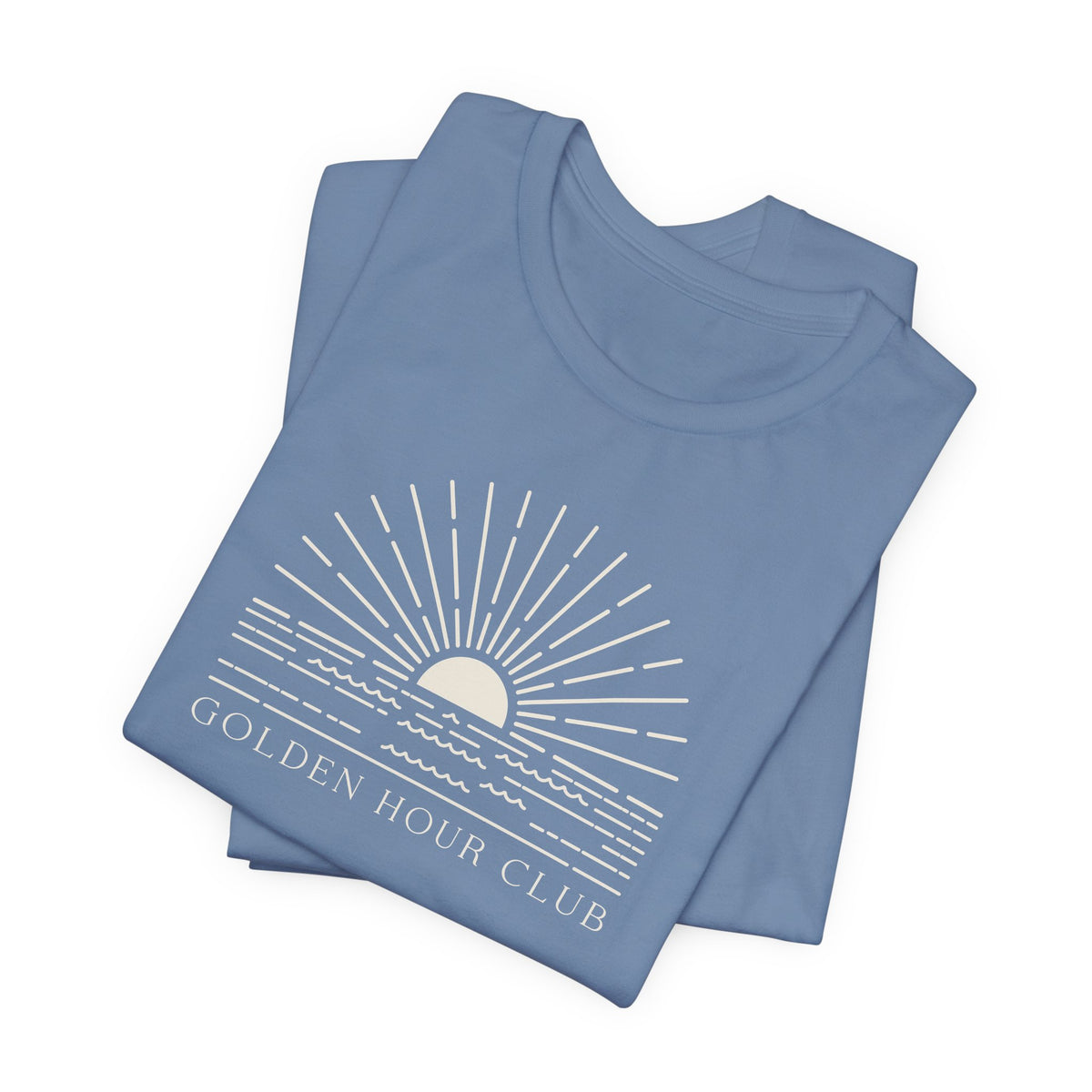 Golden Hour Club Shirt – Coastal Sunset Graphic Tee